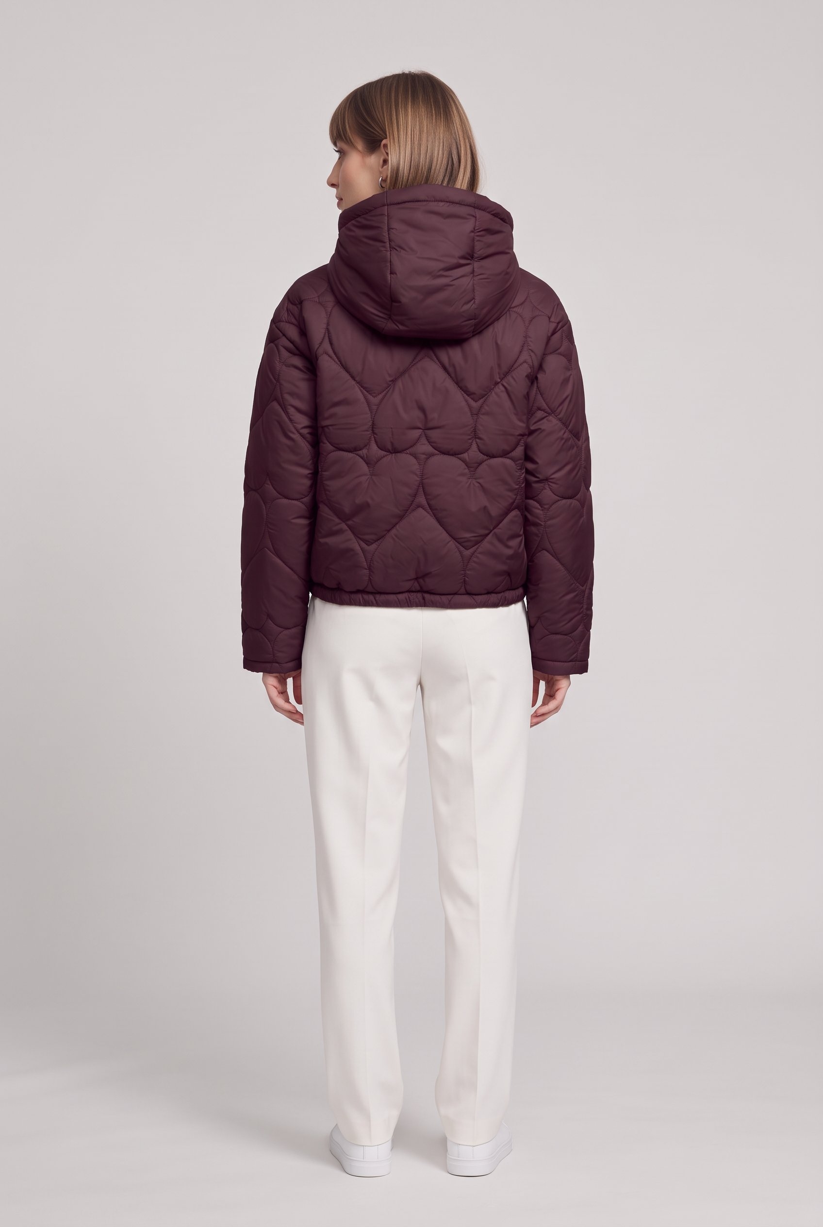 ONLY Steppjacke »ONLTAHIA LW HEART HOOD JACKET CC OTW« mit Kapuze Kunstfaser
