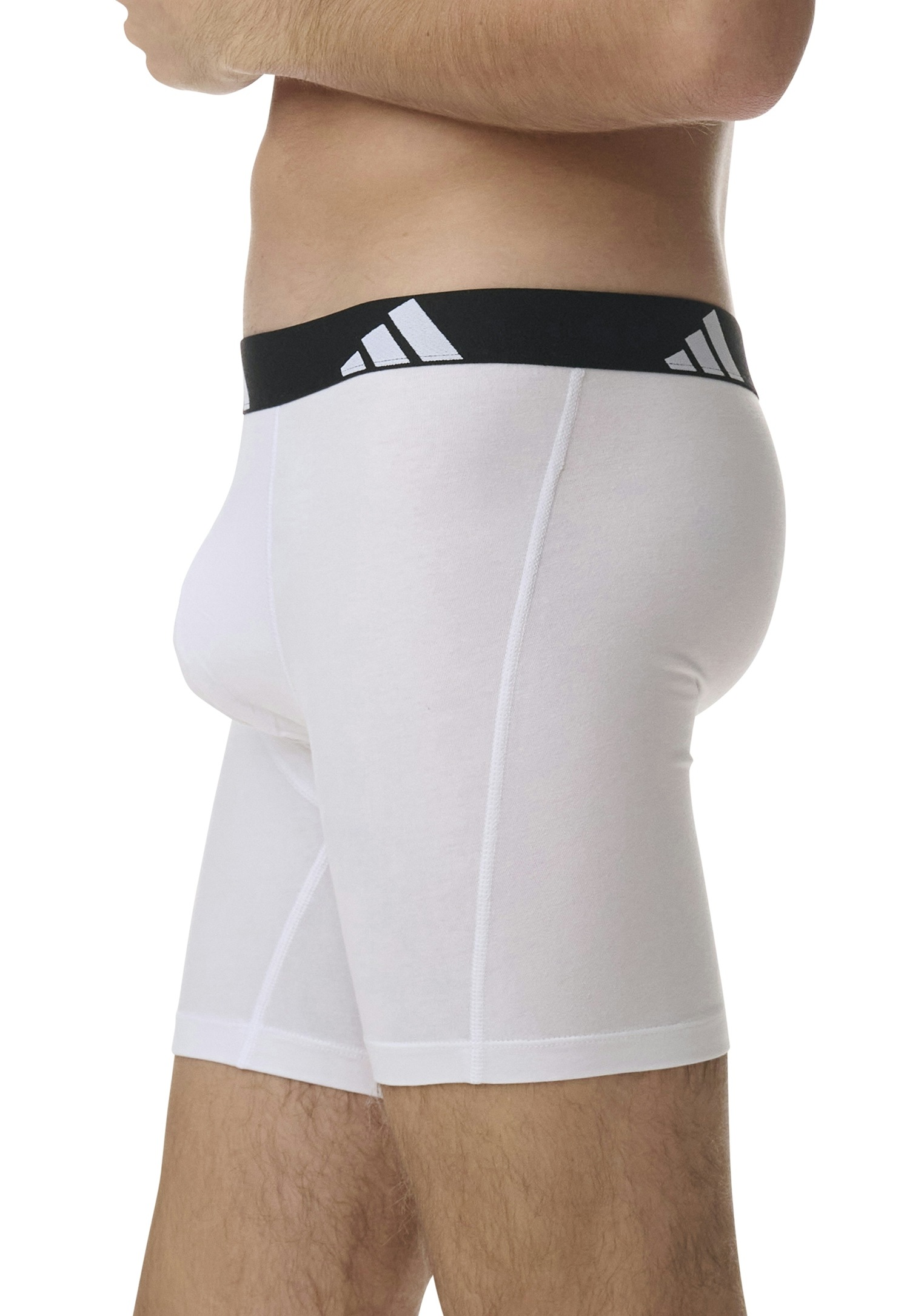 adidas Sportswear Boxershorts »Active Flex Cotton«, (3er Pack), mit etwas längerem Bein