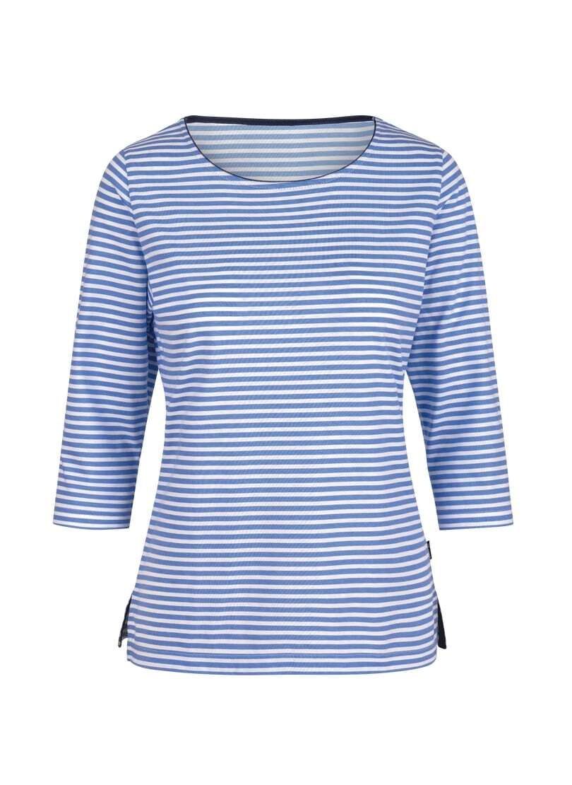 Trigema Longsleeve »TRIGEMA Shirt aus 100% Baumwolle mit 3/4-Arm«, (1 tlg.)