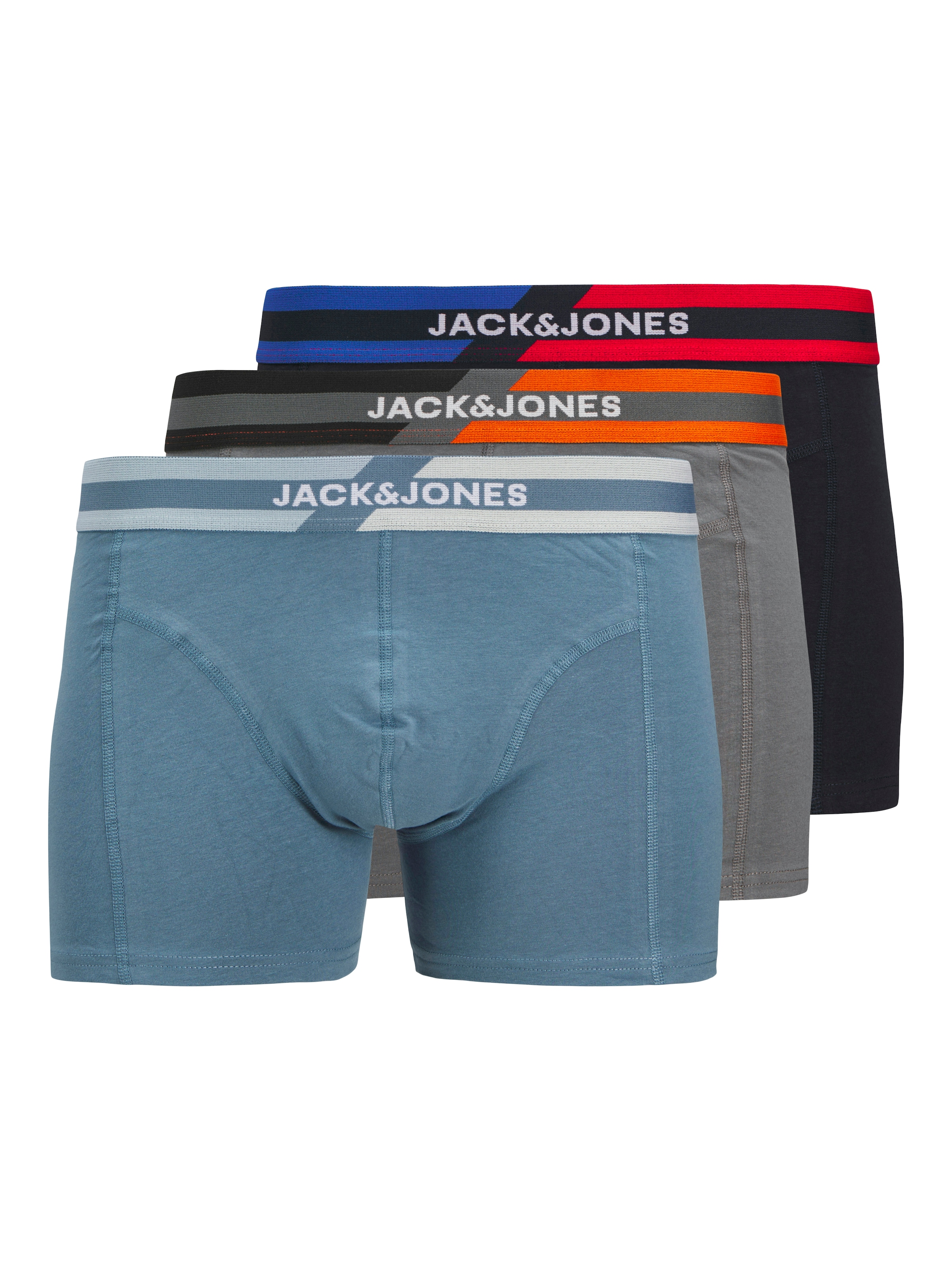 Jack & Jones Junior Trunk »JACSTEVE SOLID TRUNKS 3 PACK JNR SN«, (Packung, 3 St.)