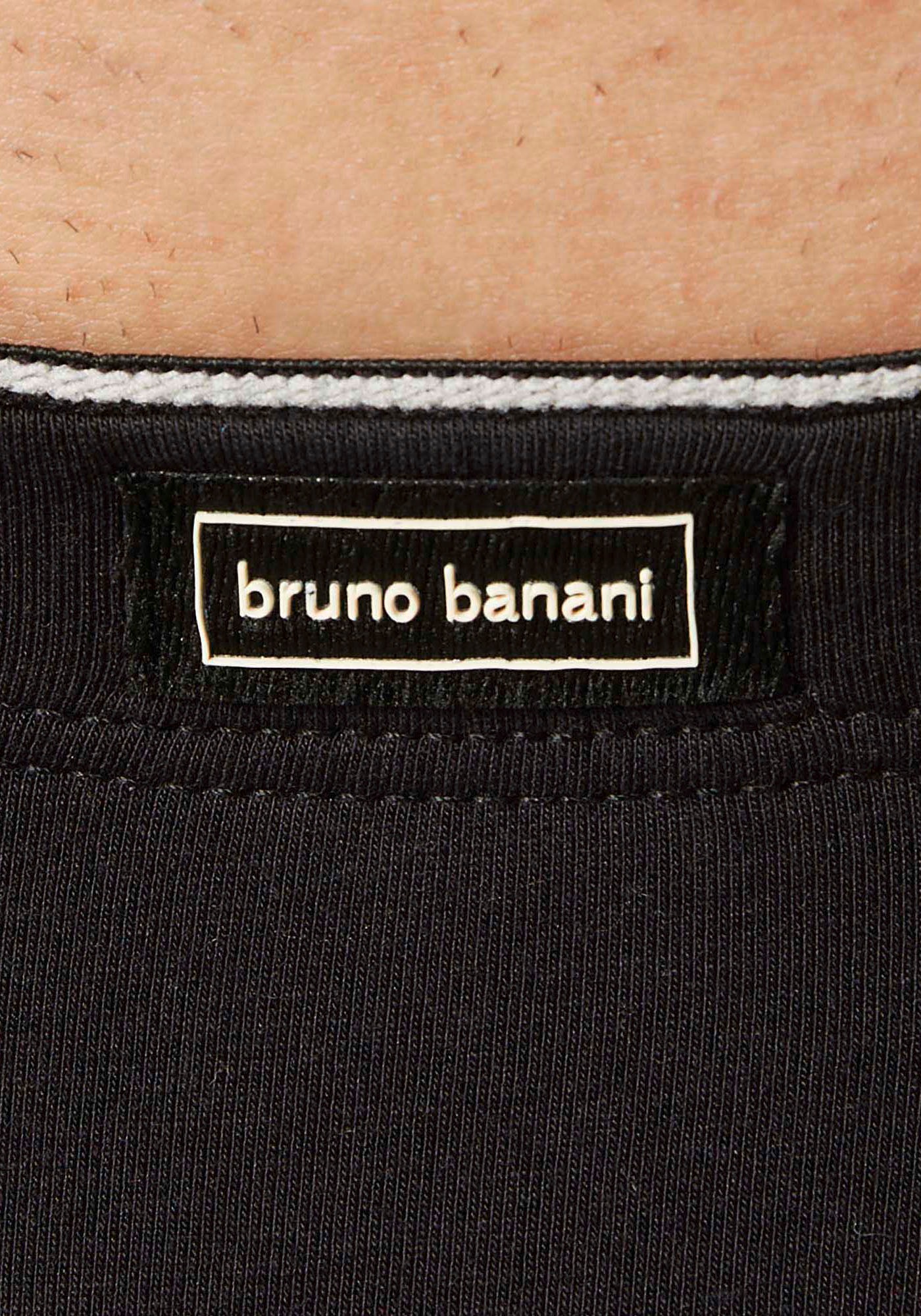 Bruno Banani Boxershorts »Short Infinity«, mit kontrastfarbenen Logobund