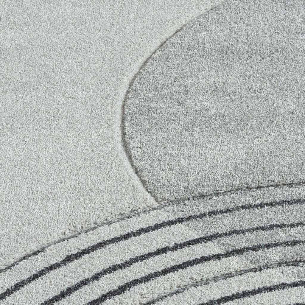 Carpet City Teppich »BONITO 7157« rechteckig 11 mm Höhe Läufer, Flachflor, Hochtief-Muster/ 3D-Effekt, Geo-Muster, Wohnzimmer