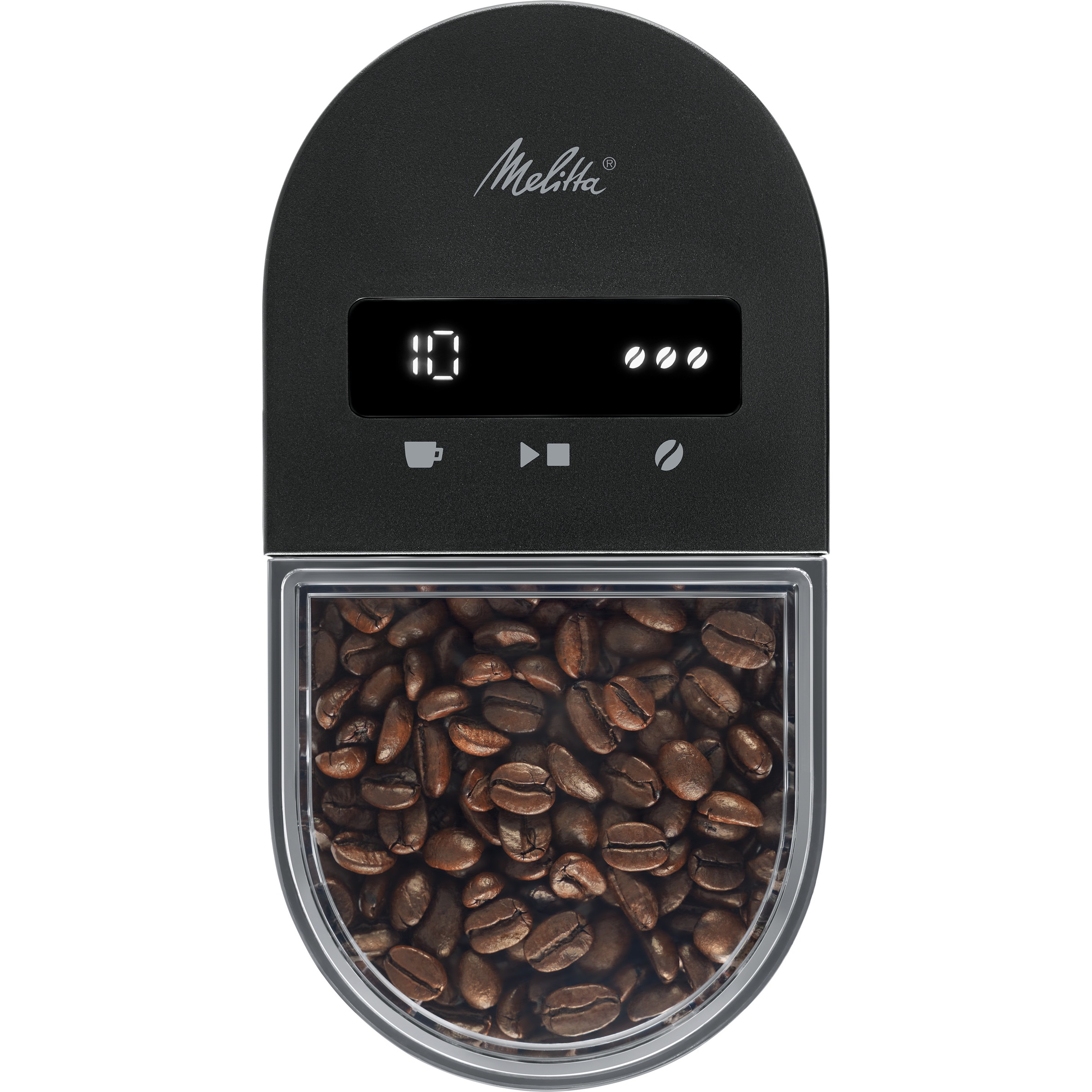 Melitta Kaffeemühle »Melitta® Linea Kaffeemuehle  1032-01« 170 W Kegelmahlwerk 100 gBohnenbehälter
