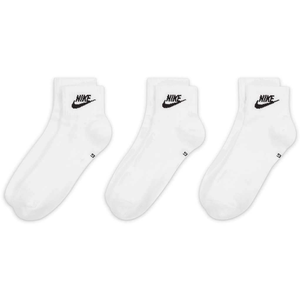 Nike Sportswear Socken »EVERYDAY ESSENTIAL ANKLE SOCKS (3 Pair)«, (Set, 3 Paar)