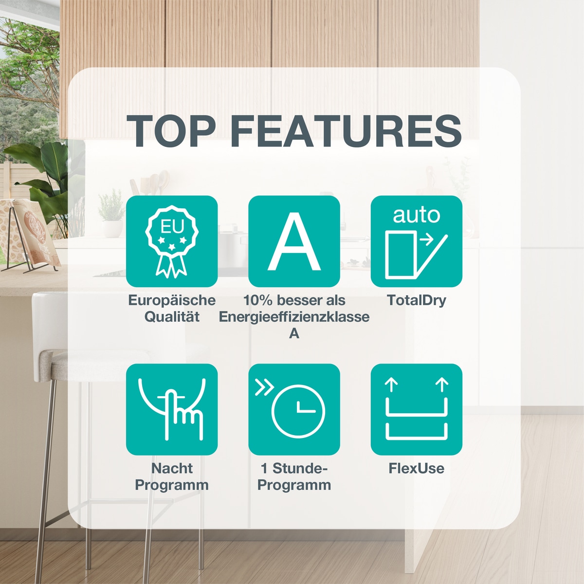 GORENJE Unterbaugeschirrspüler »GU673A65X« 9,5 l 16 Maßgedecke TotalDry - auto. Türöffnung