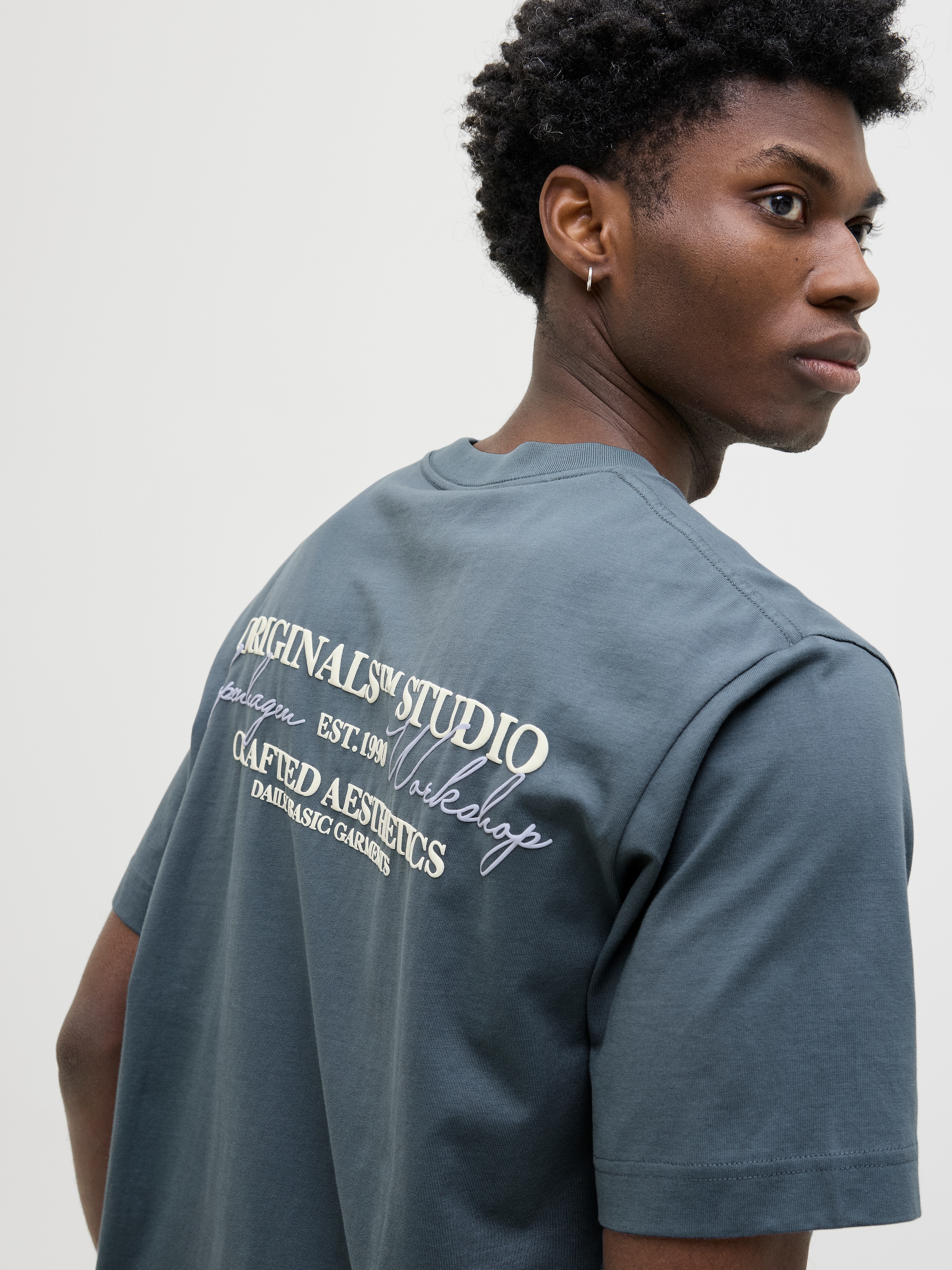 Jack & Jones T-Shirt »JORISLINGTON TYPE TEE SS CREW NECK SN«