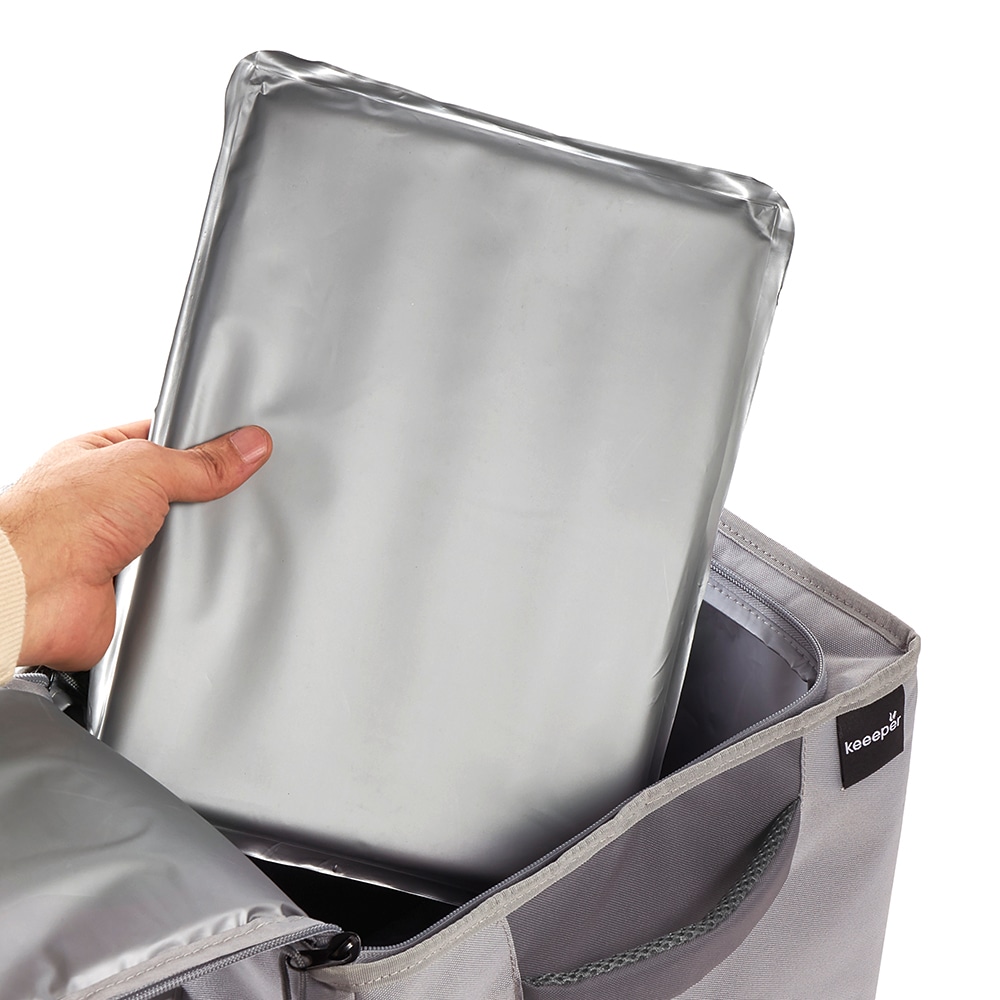 keeeper Klappbox »Profi-Klappbox ben 45l und faltbare Isoliertasche neo 19l« Soft-Touch-Griffe, zusammenklappbar, wasserabweisend