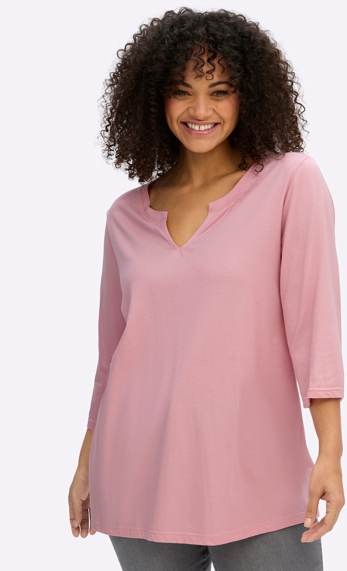 Sheego 3/4-Arm-Shirt »3/4-Arm-Shirt« 1 tlg.