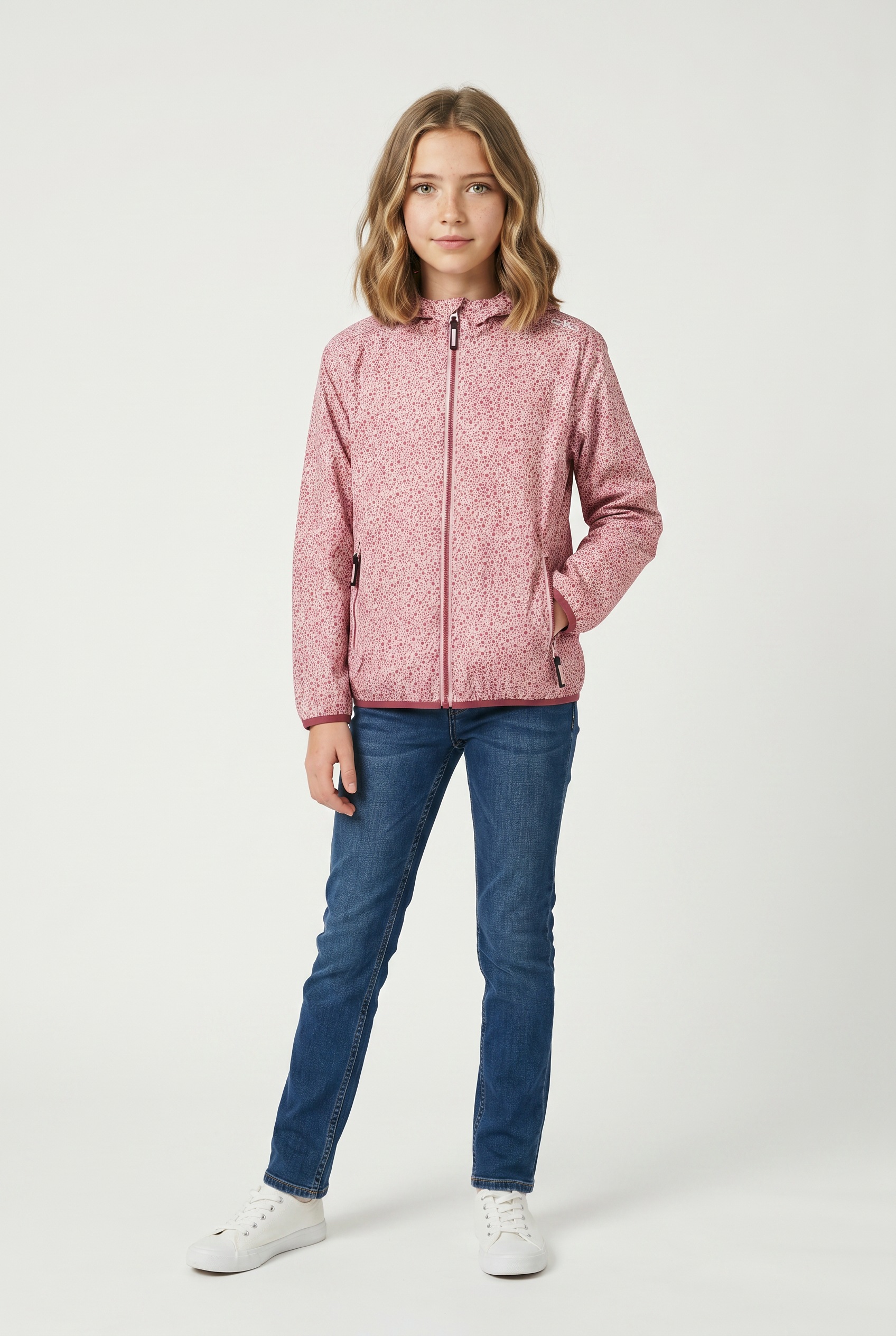 CMP Regenjacke »KID G JACKET RAIN FIX HOOD« mit Kapuze sportlich, für Jugendliche, mit Kapuze, wasserdicht, winddicht