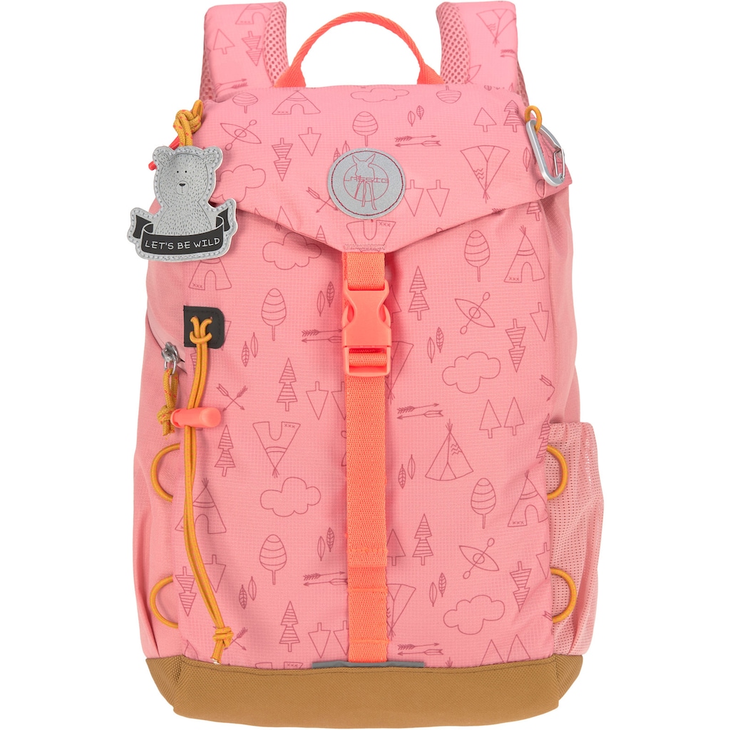 LÄSSIG Kinderrucksack »Adventure, rose, Mini Backpack«, Reflektoren