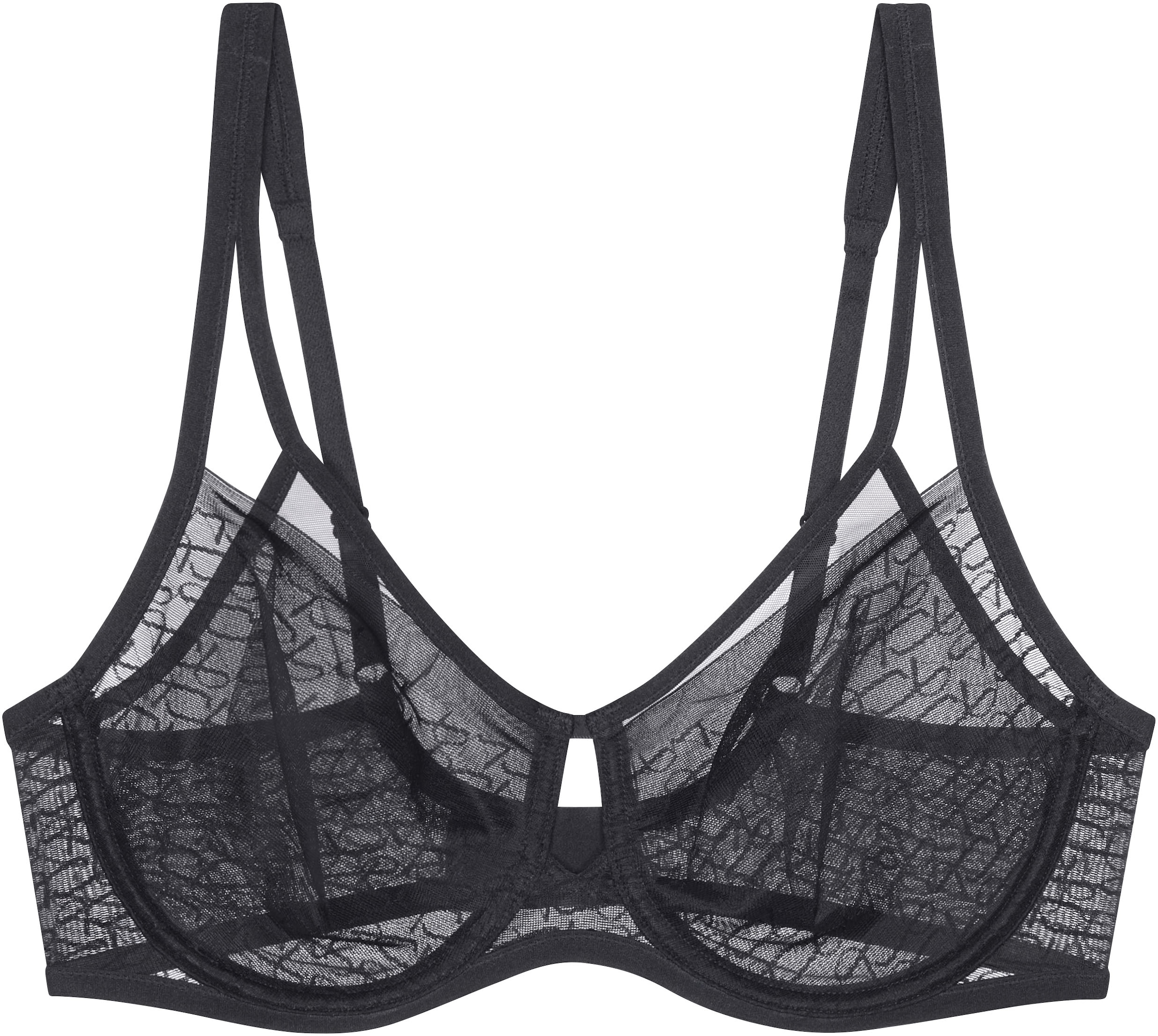 Triumph Minimizer-BH »Signature Sheer« verkleinert die Brust optisch um eine Cup-Größe, Spitze