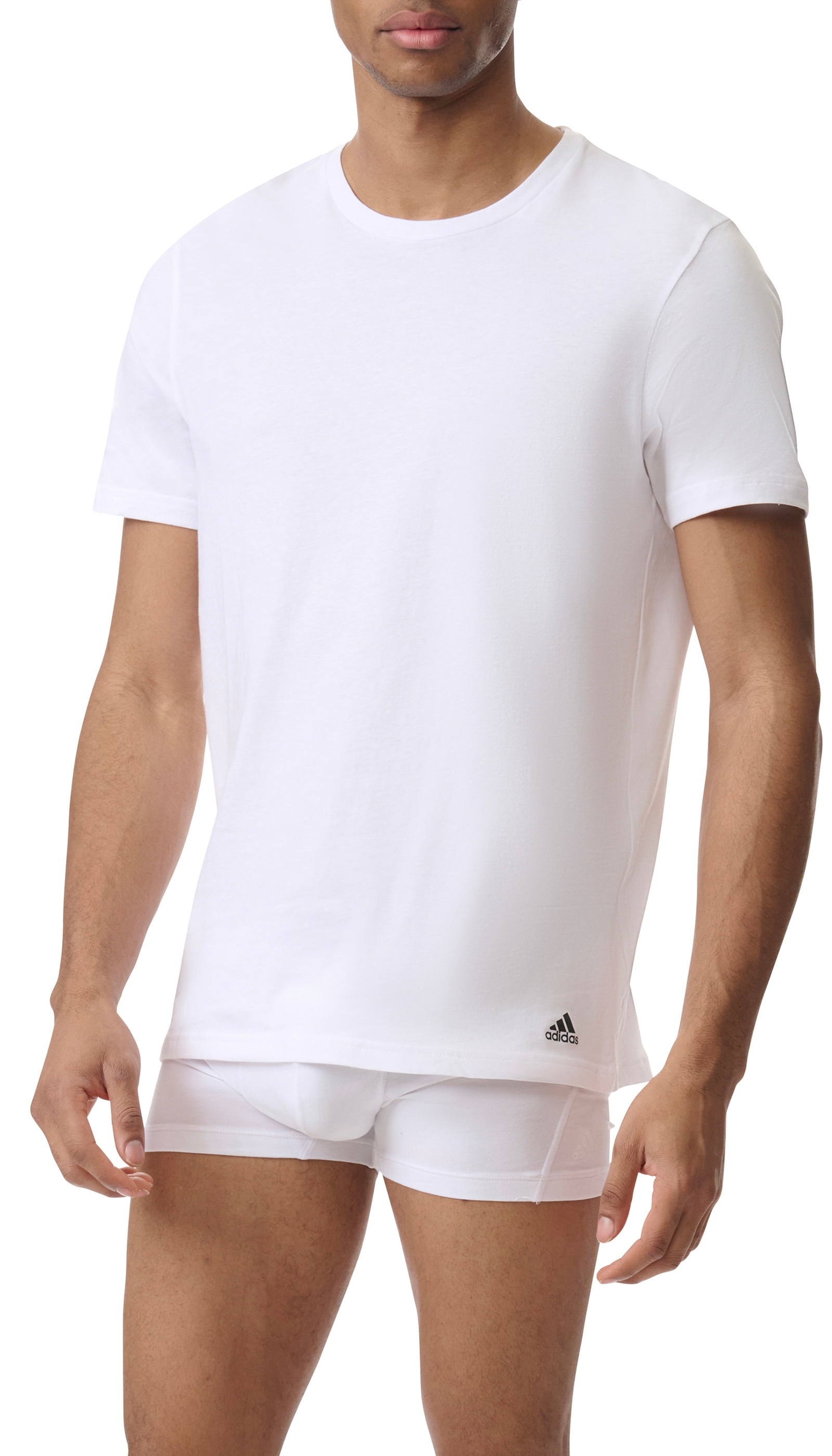 adidas Sportswear T-Shirt »"Active Flex Cotton"«, (3er-Pack), mit Rundhalsausschnitt