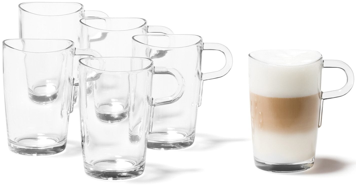 »Loop«, tlg.), Latte-Macchiato-Glas (Set, bei 6-teilig LEONARDO OTTO 6