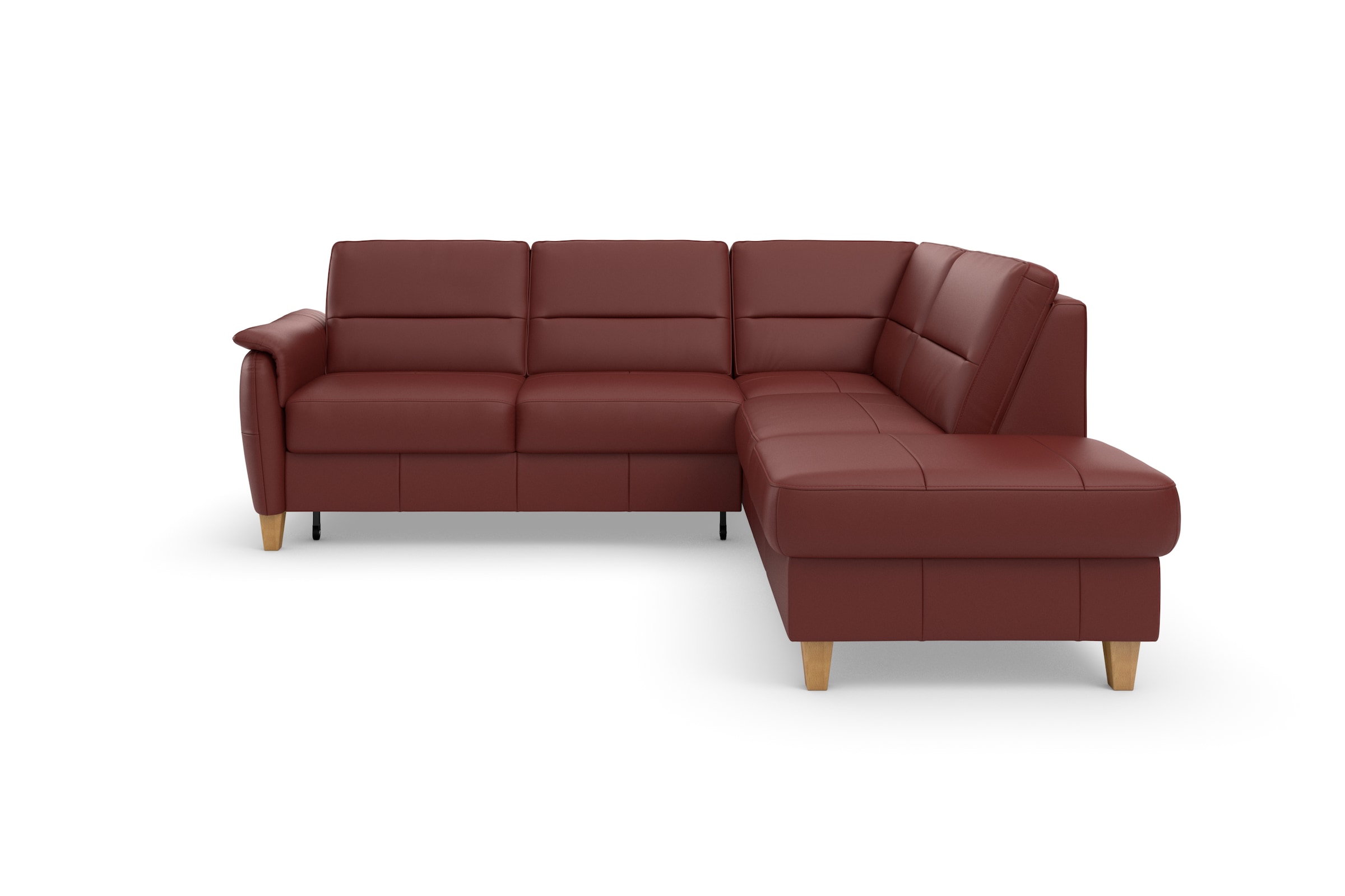 Home affaire Ecksofa »Palmera L-Form«, Federkern, wahlweise mit Bettfunktion und mit/ohne Stauraum