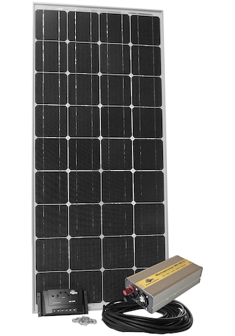 Sunset Solarmodul »Stromset AS 140, 140 Watt, 230 V«, (Set), für Gartenhäuser oder... kaufen