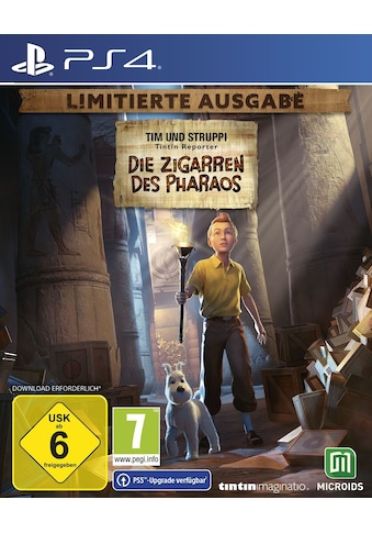 Spielesoftware »Tim und Struppi - Die Zigarren des Pharaos«, PlayStation 4