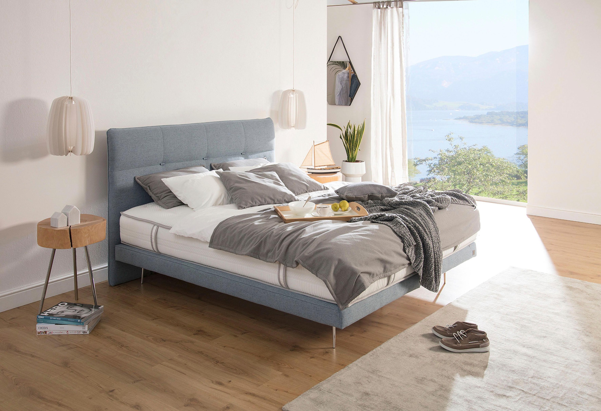 ADA premium Boxspringbett »Teana«, mit Metallfuß, in 3 Größen kaufen