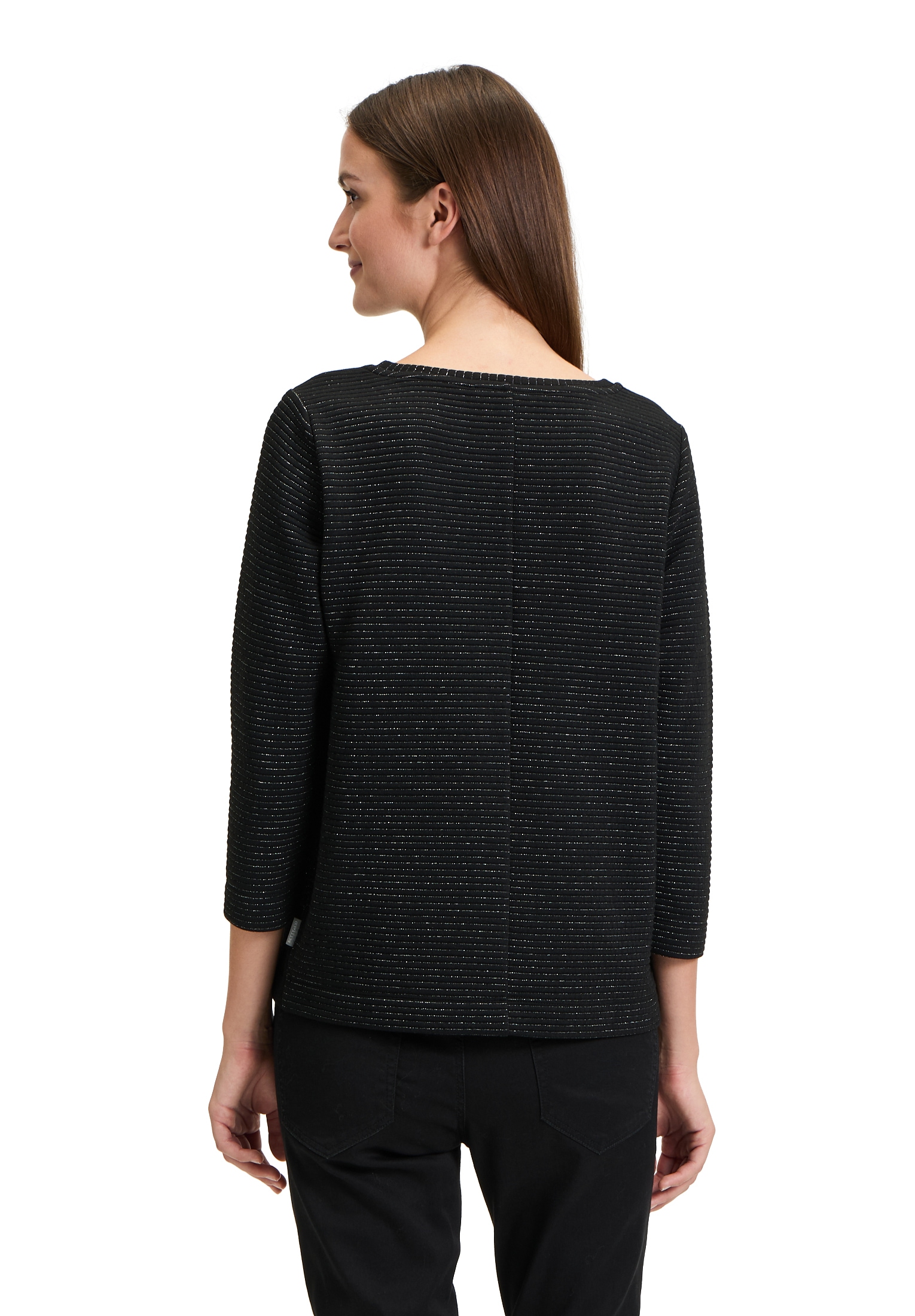 Betty&Co Sweatshirt »Sweatpullover mit Lurexfaden«