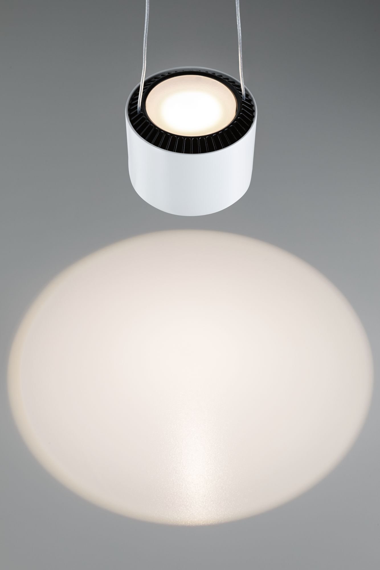 Paulmann Schienensystem-Leuchten »URail Pendel Aldan 860lm/460lm 8,5W 2700K dimmbar 230V Weiß«, dimmbar