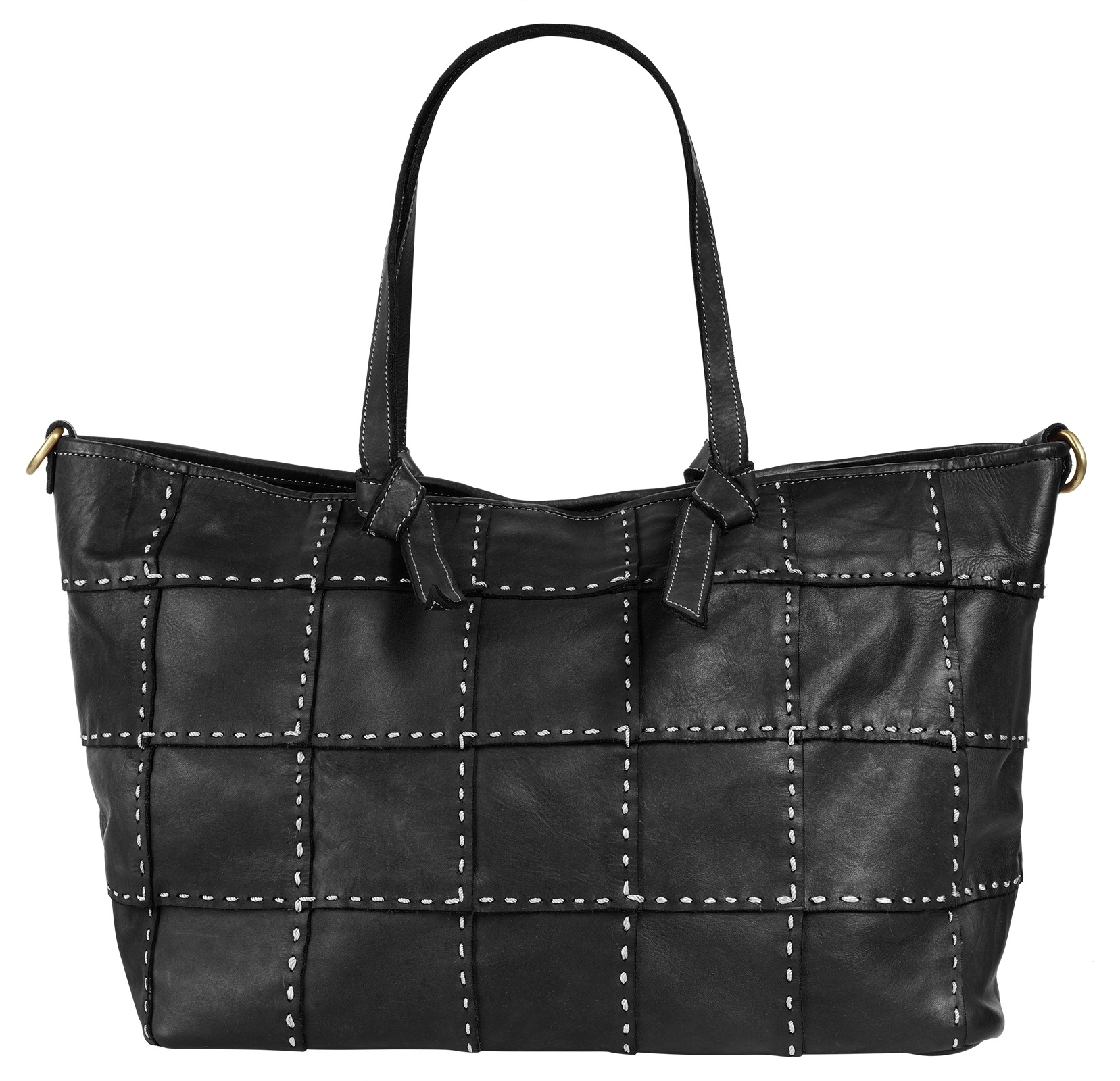 Samantha Look Shopper, echt Leder, Made in Italy