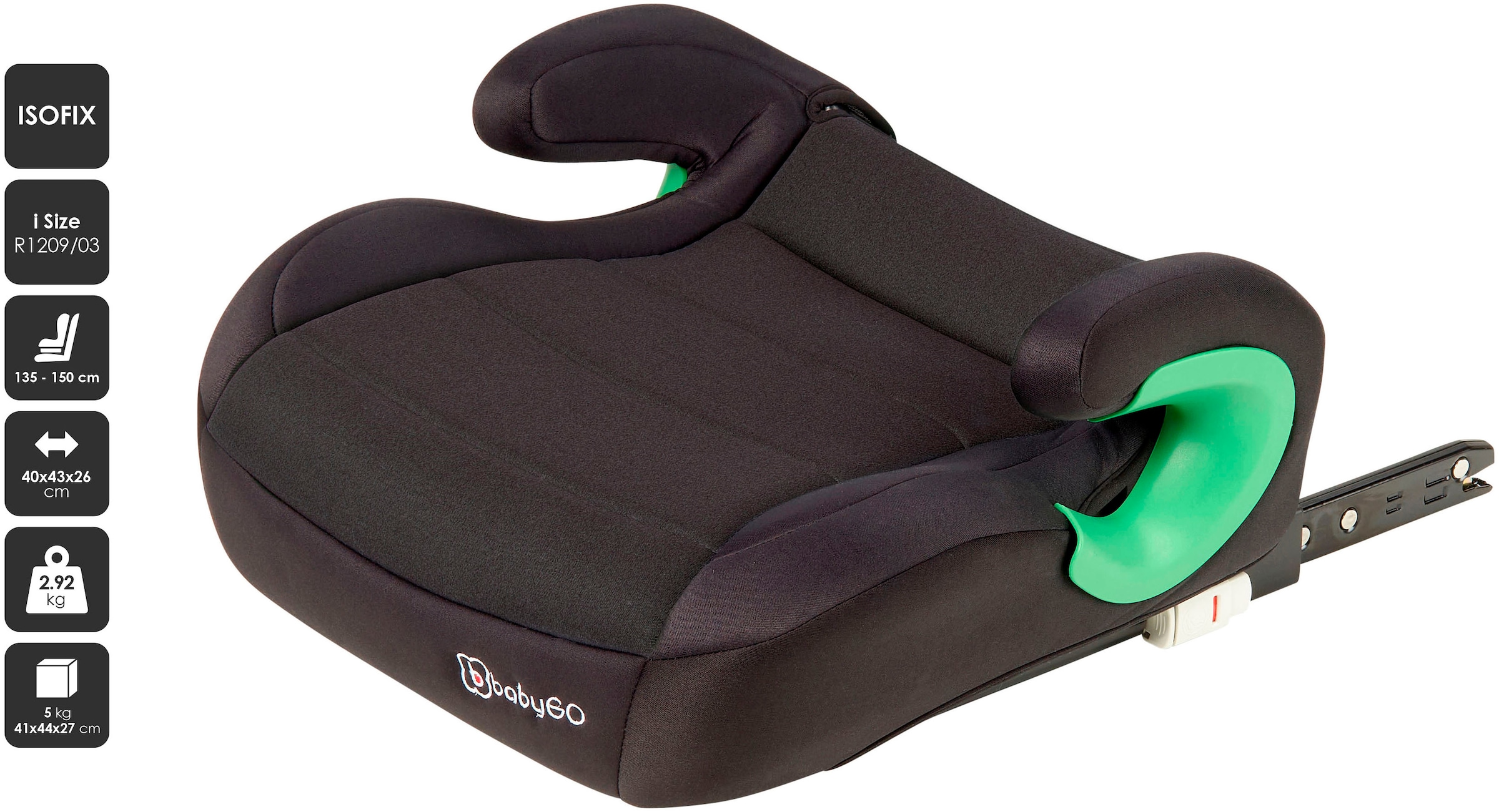 BabyGo Kindersitzerhöhung »Bursa III Isize« für 135-150 cm