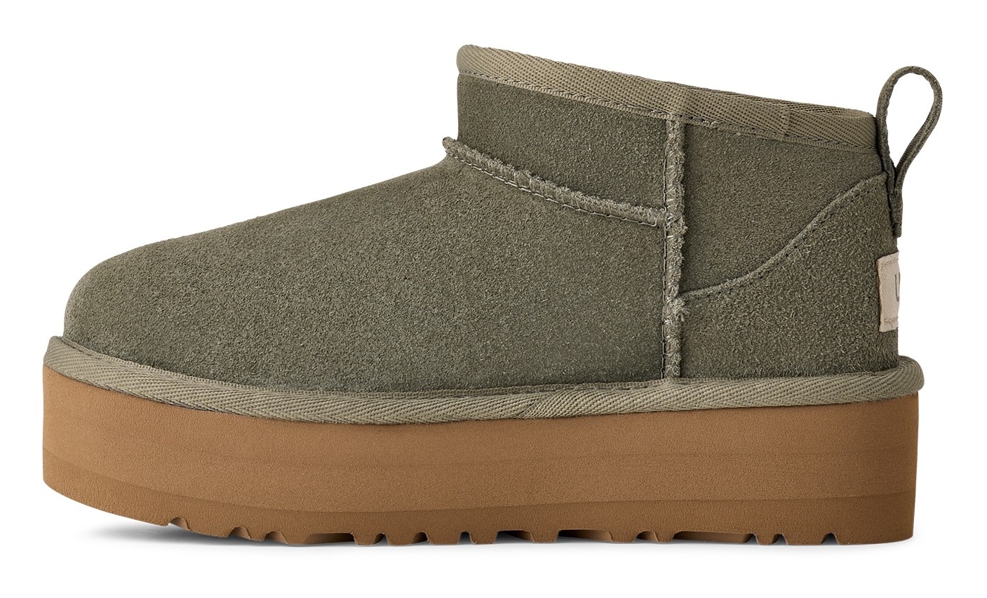UGG Schlupfboots »KIDS' CLASSIC ULTRA MINI PLATFORM«, Plateaustiefel, Boots, Winterboots mit Plateau