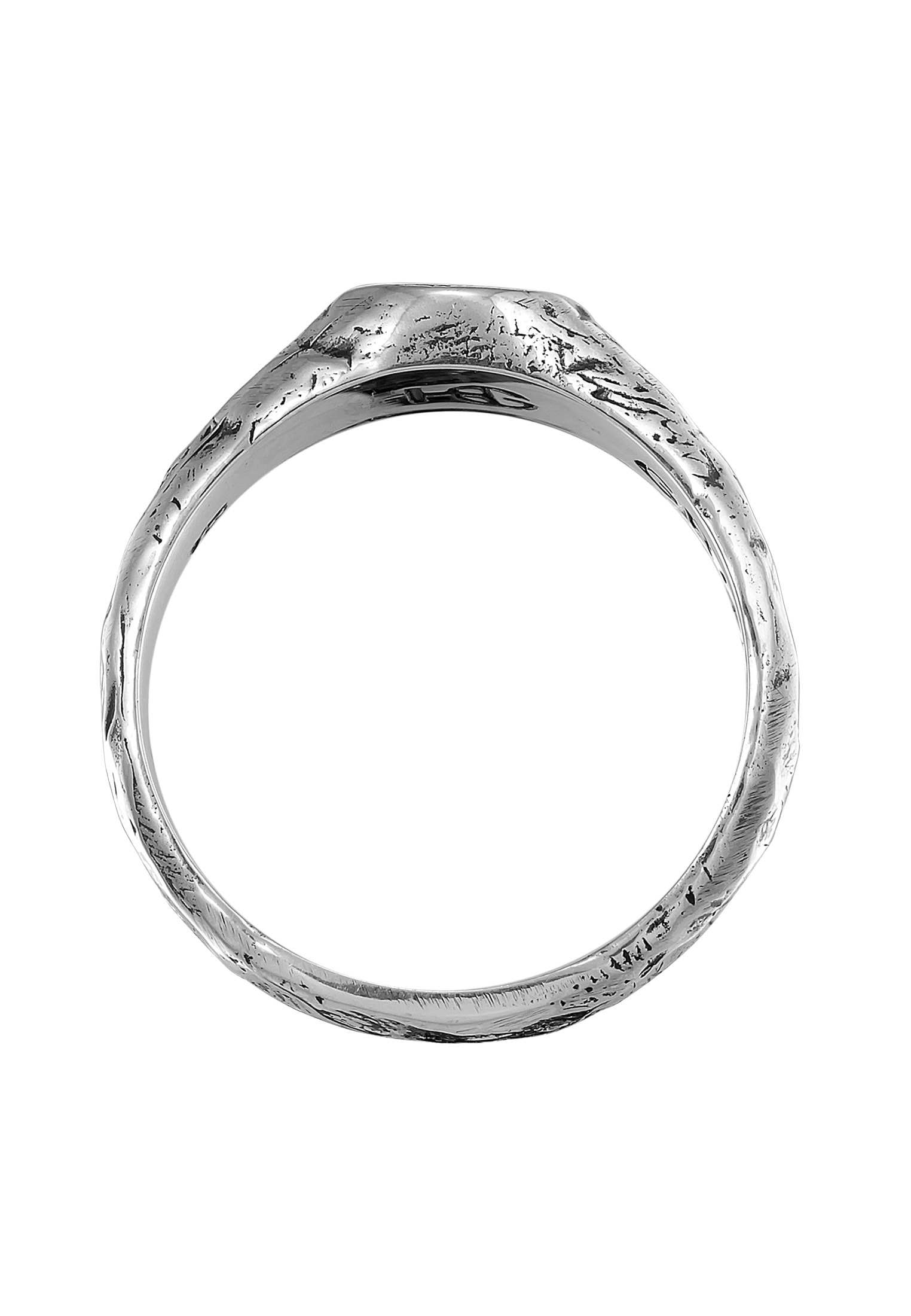 HAZE & GLORY Siegelring »Ring Siegelring Lava Mount Agung 925 Silber«