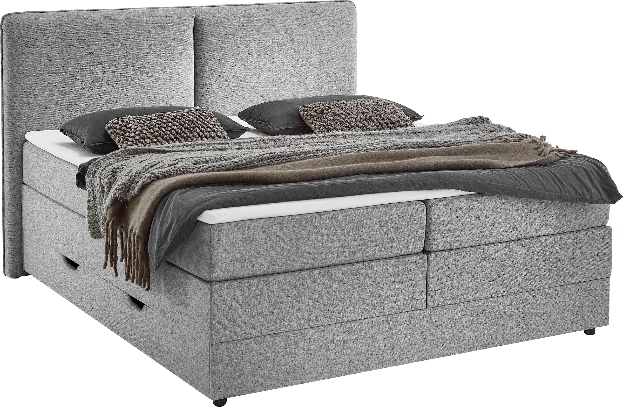 meise.möbel Boxbett »Columbia mit extra großem Bettkasten«, erhältlich in 180x200cm