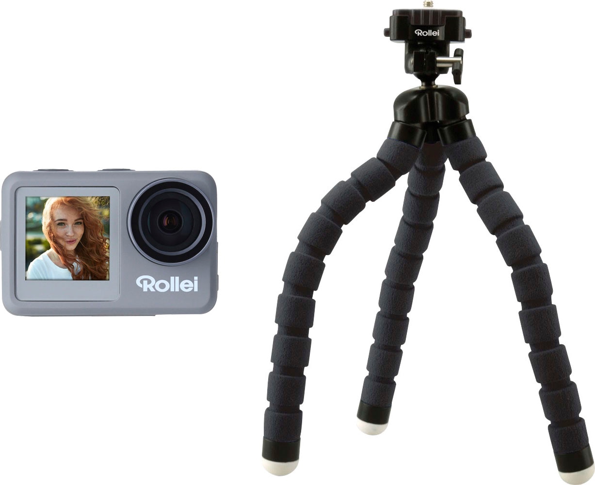 Rollei Action Cam »9s Plus«, 4K Ultra HD, WLAN (Wi-Fi), Rollei Monkey Pod-Set