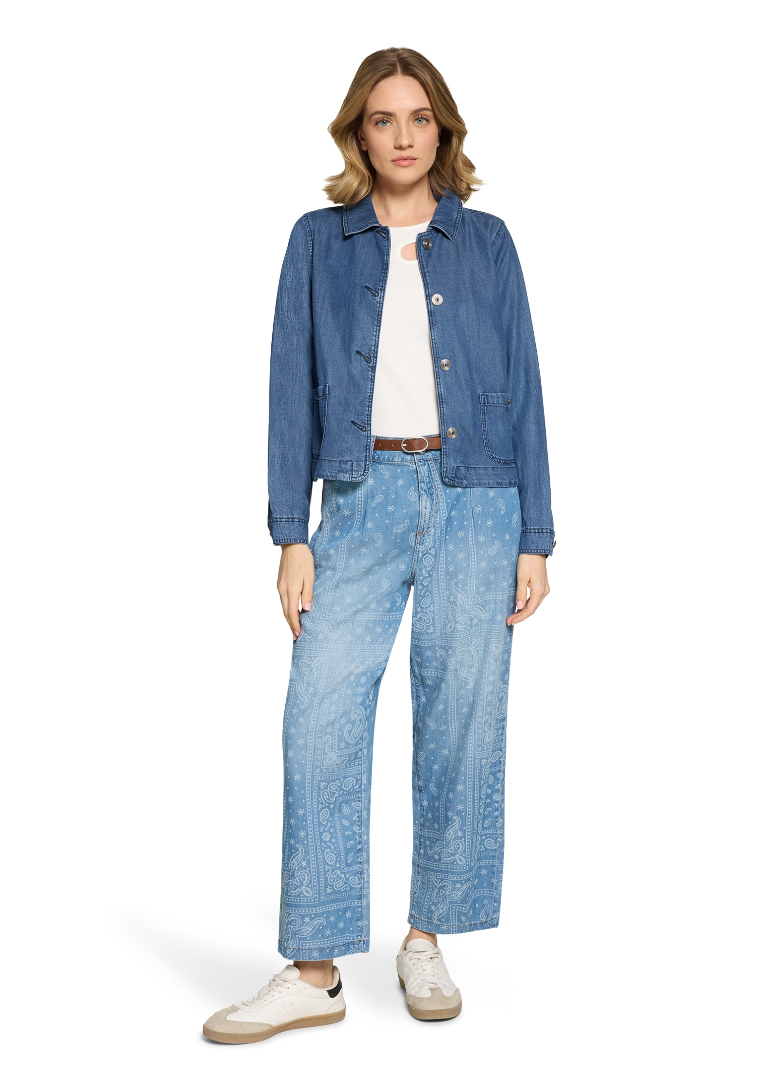 Cartoon Relaxhose »Casual-Hose mit Gürtel«