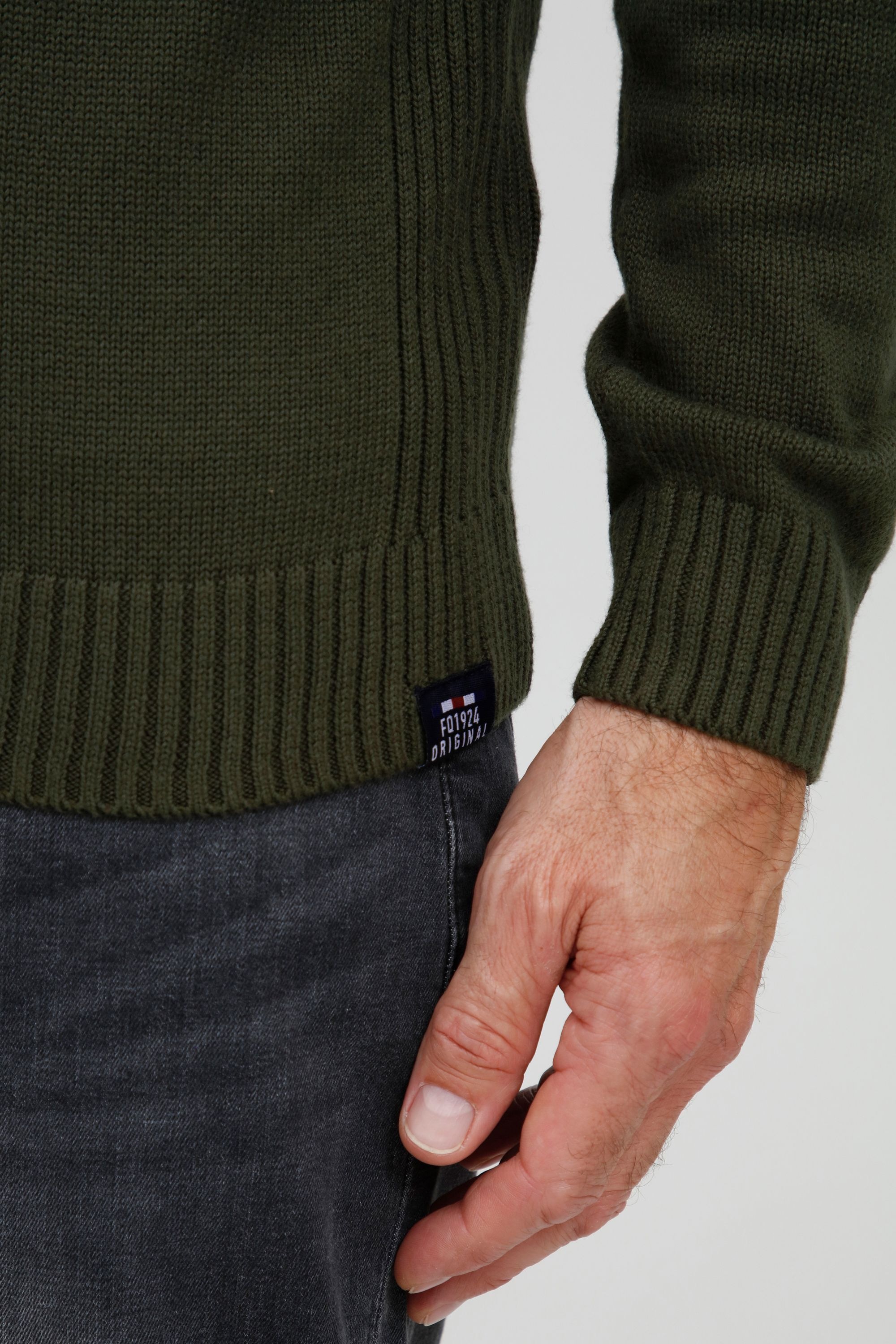 FQ1924 Strickfleece-Pullover »Strickpullover FQErlo«