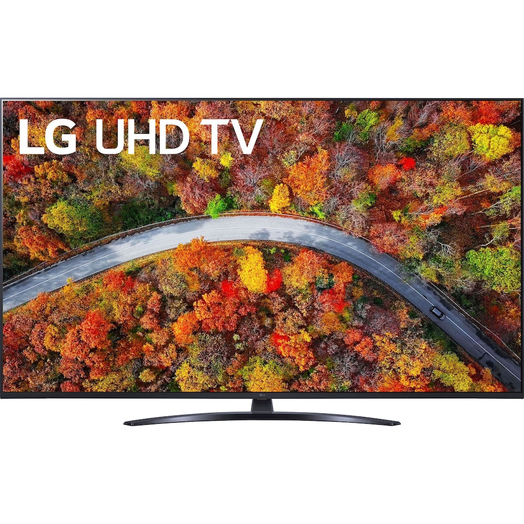 LG LCD-LED Fernseher »55UP81009LR«, 139 cm/55 Zoll, 4K Ultra HD, Smart-TV, LG Local Contrast-Sprachassistenten-HDR10 Pro-LG ThinQ-inkl. Magic-Remote Fernbedienung
