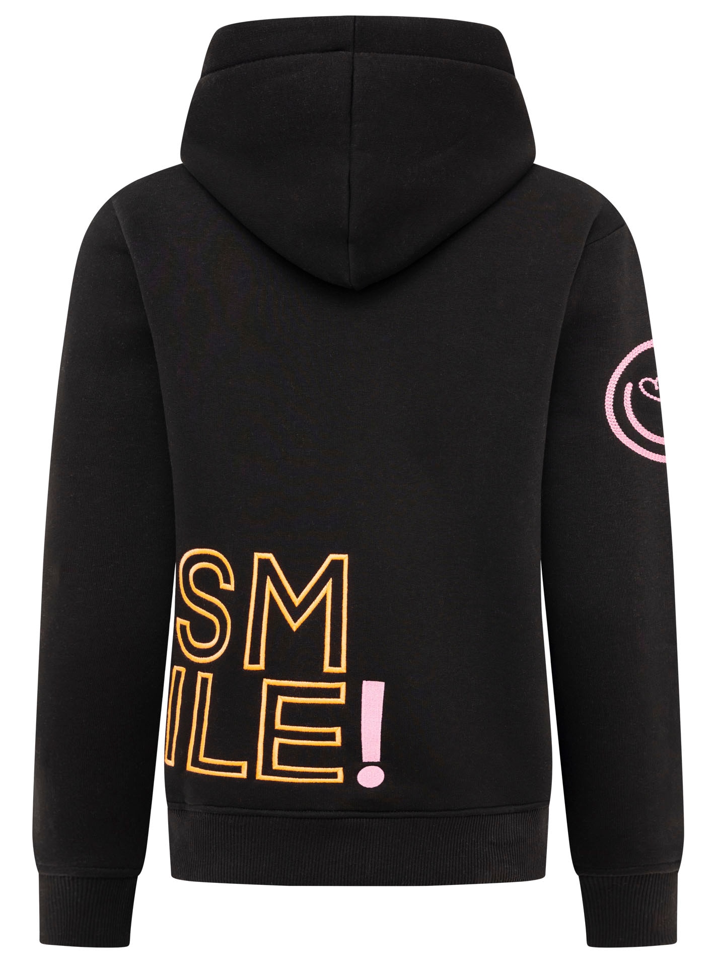 Zwillingsherz Hoodie »"Alissa 2.0"«, mit SMILE Stickerei vorne und hinten
