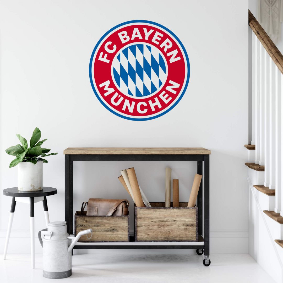 Wall-Art Wandtattoo »FC Bayern München Logo«, (1 St.) online bei OTTO