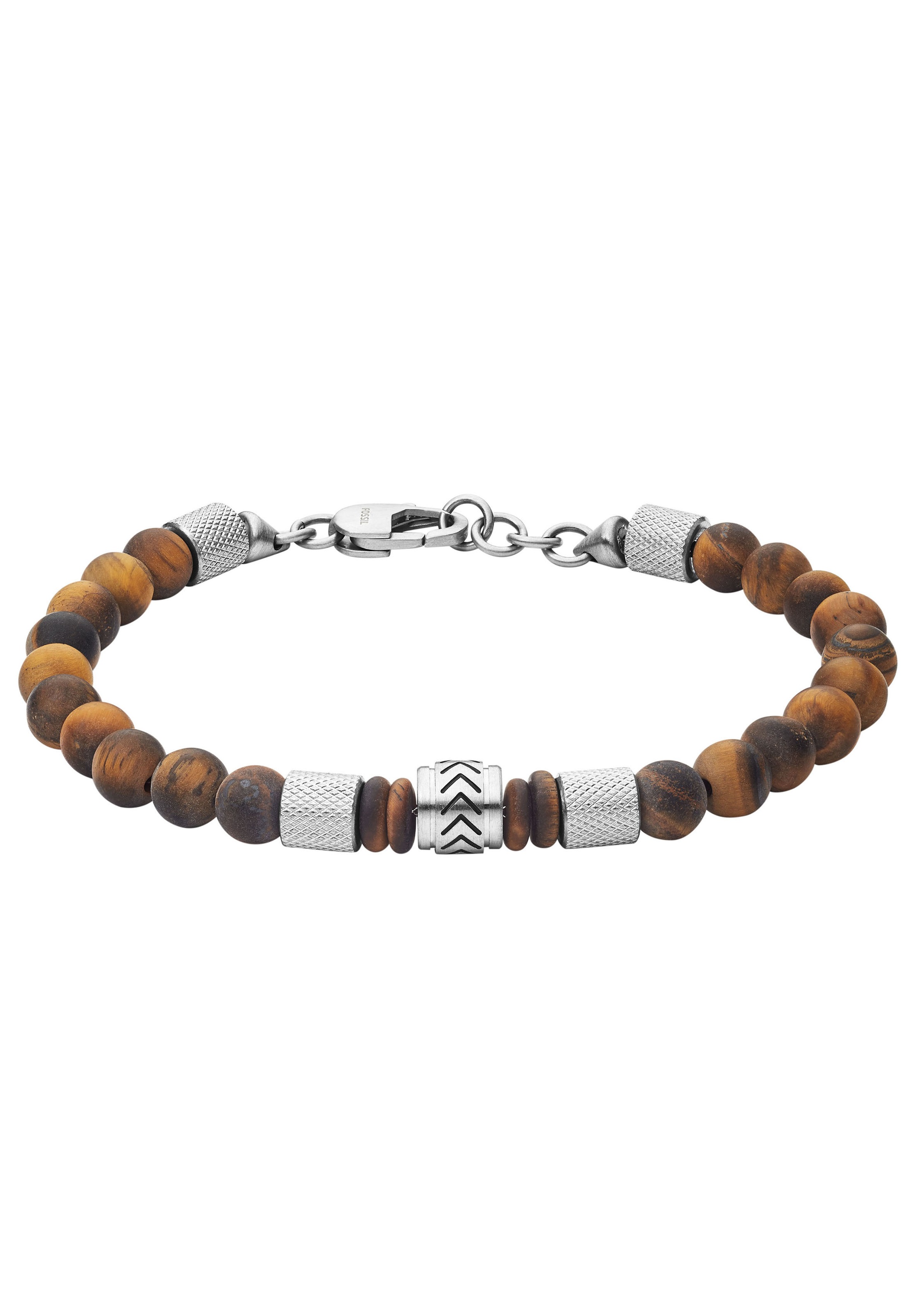 Fossil Armband »JF03448040«, mit Tigeraugen