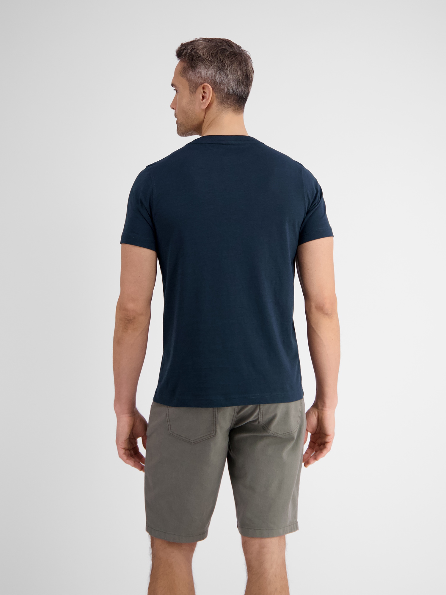 LERROS T-Shirt »LERROS Herren T-Shirt mit Frontprint«