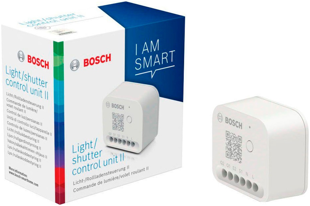 BOSCH Smart-Home-Station »Smart Home Set mit Controller II und 4 Licht-/Rollladensteuerungen«