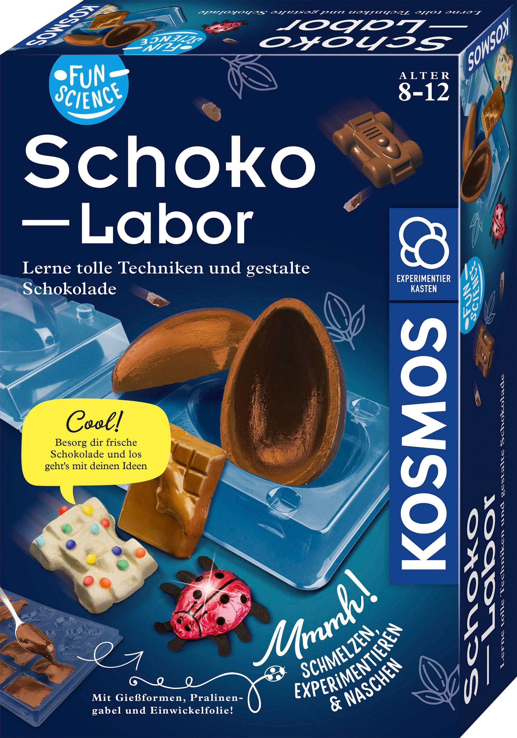 Kosmos Experimentierkasten »Fun Science Schoko-Labor«, Made in Germany