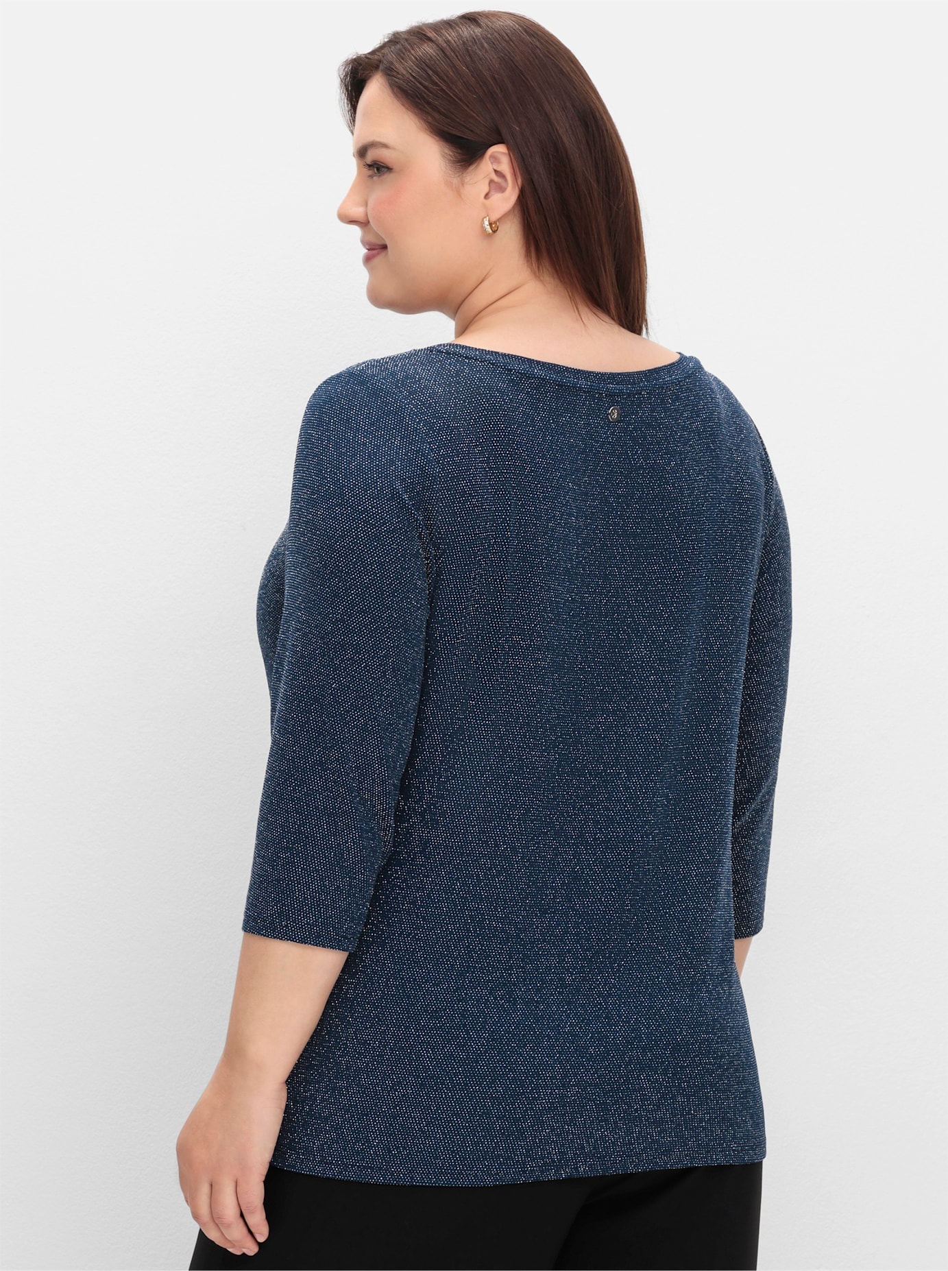 Sheego 3/4-Arm-Shirt »3/4-Arm-Shirt«, (1 tlg.)