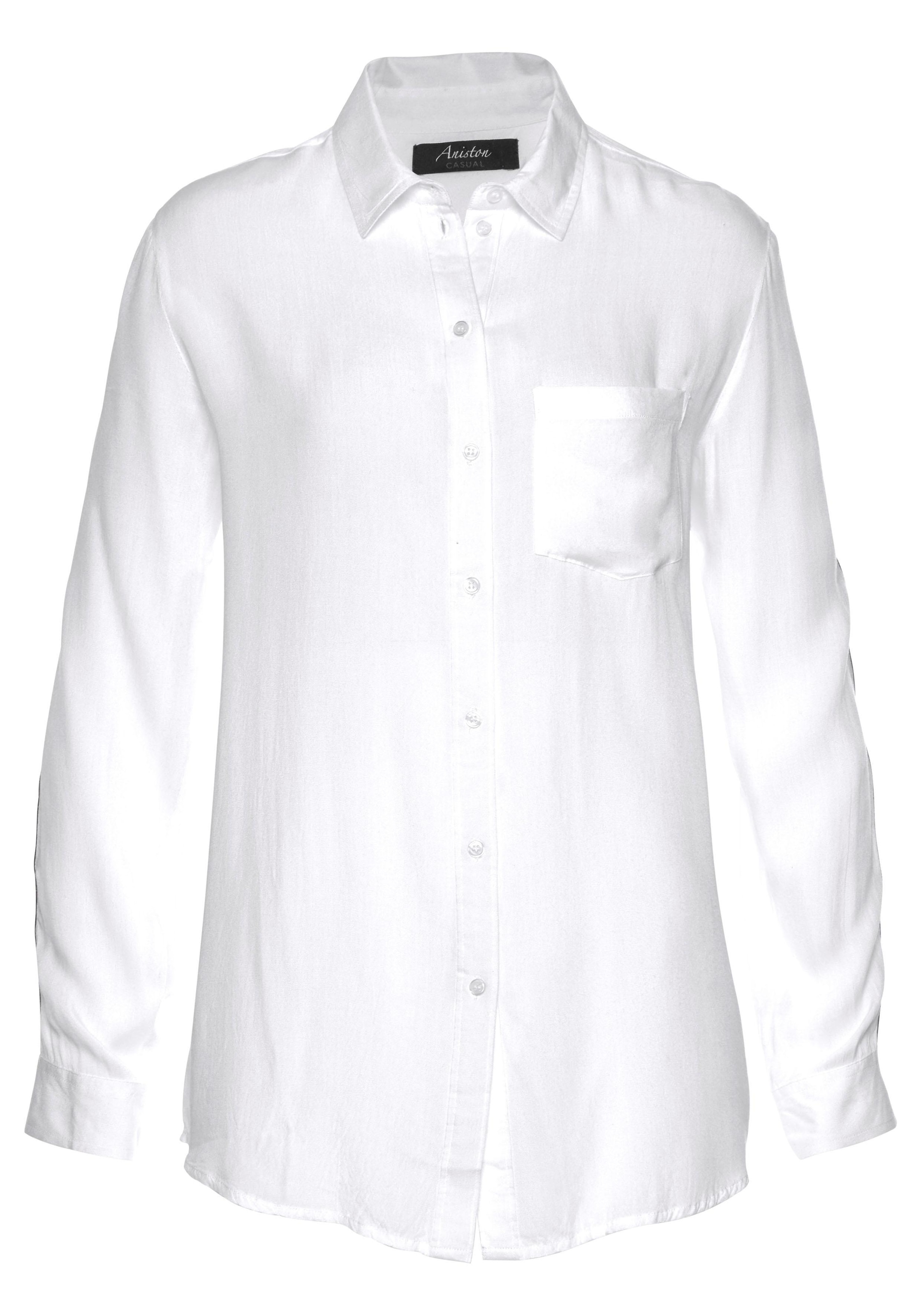 Aniston CASUAL Hemdbluse, mit im Shop Online Galonstreifen OTTO bestellen