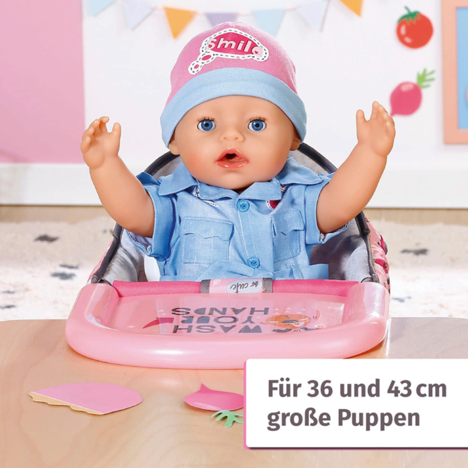 Baby Born Puppen-Tischsitz