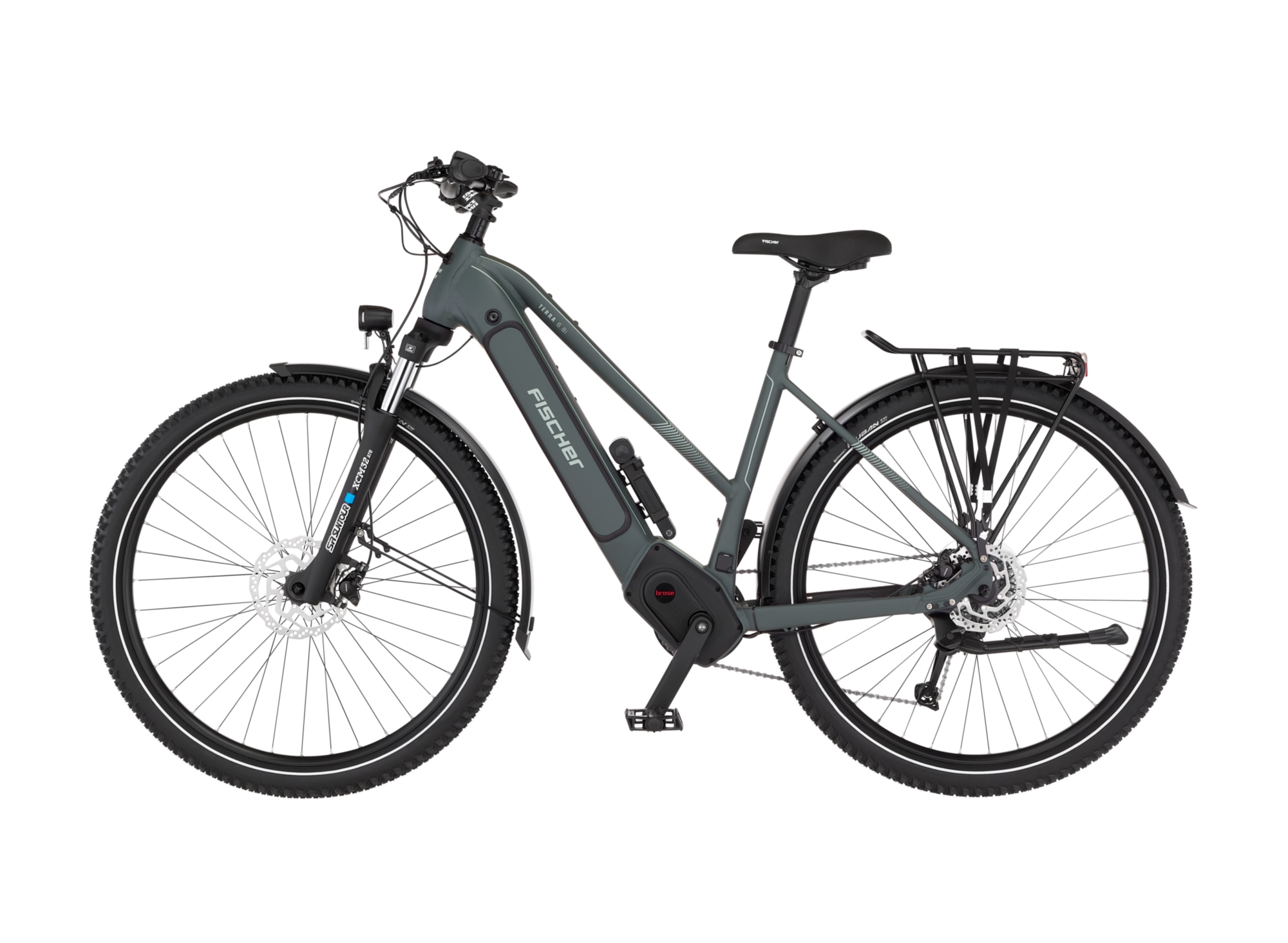 FISCHER Fahrrad »TERRA 6.8I 711 ULTIMATE« 9 Gang Shimano Cues RD-U3020 Schaltwerk Mittelmotor