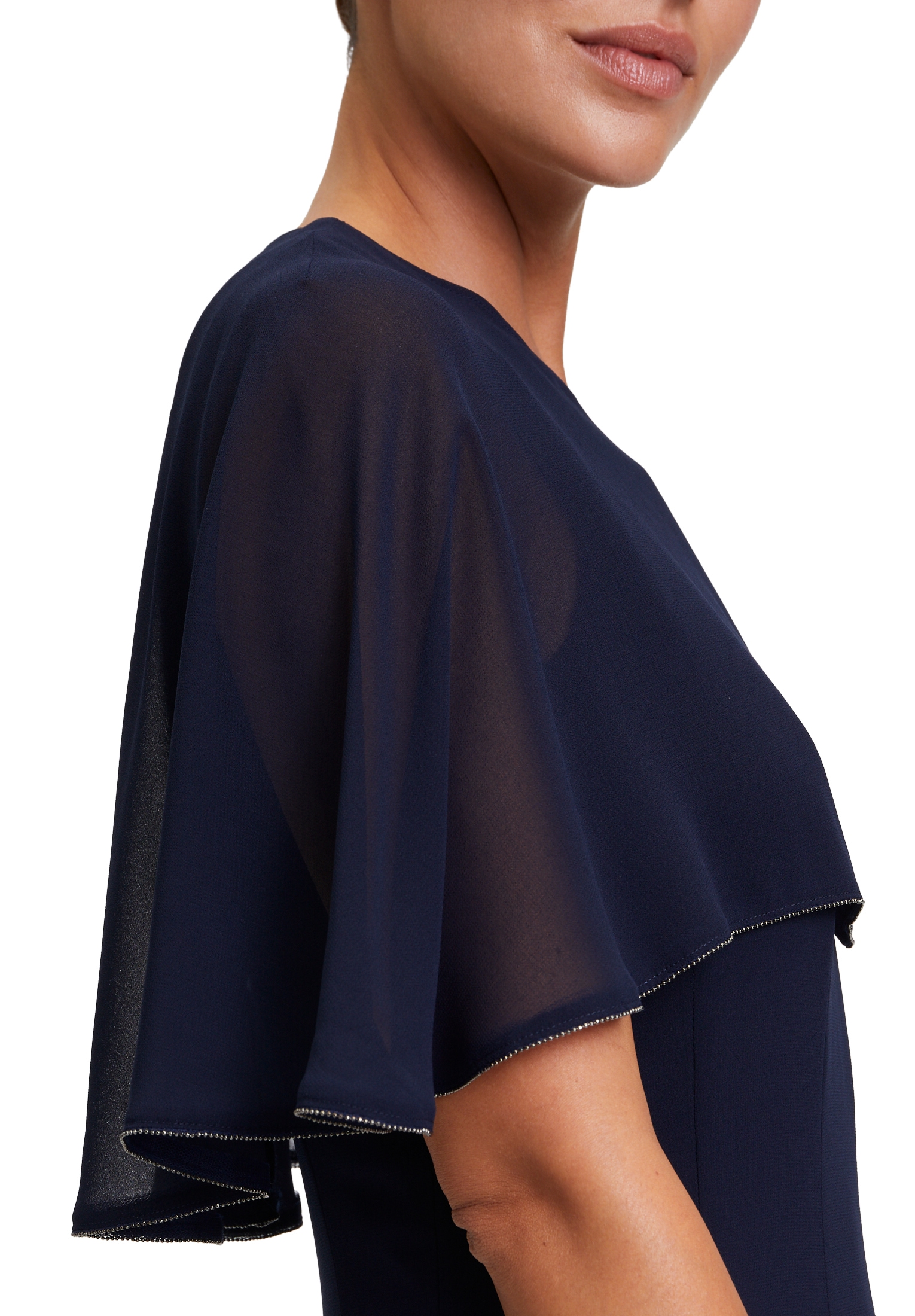 Vera Mont Chiffonkleid »Chiffonkleid kurzarm«