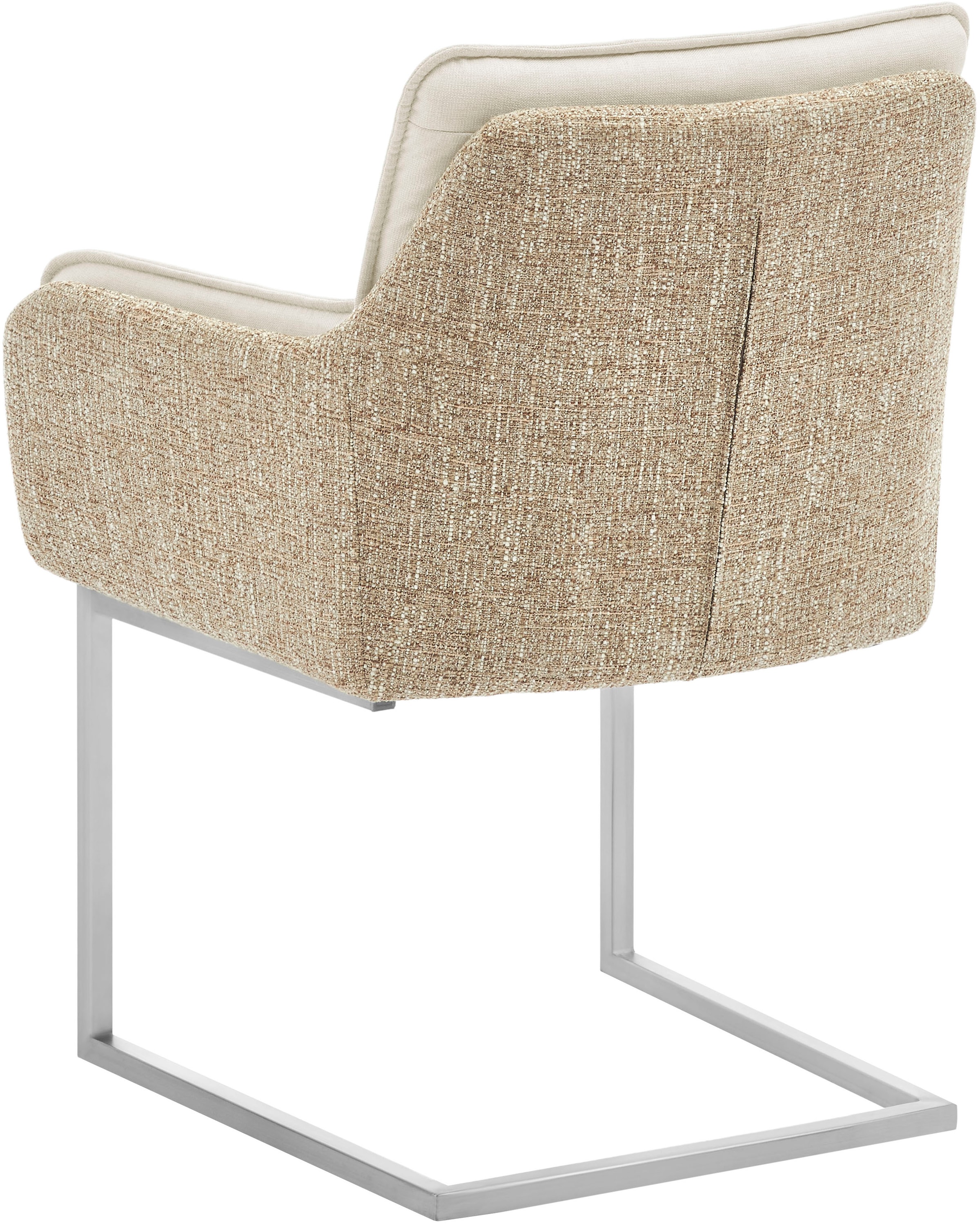 PLACES OF STYLE Esszimmerstuhl »Durham, TOPSELLER!, OTTOs Choice« () 2er-Set in modernem Design, Sitz und Rücken gepolstert