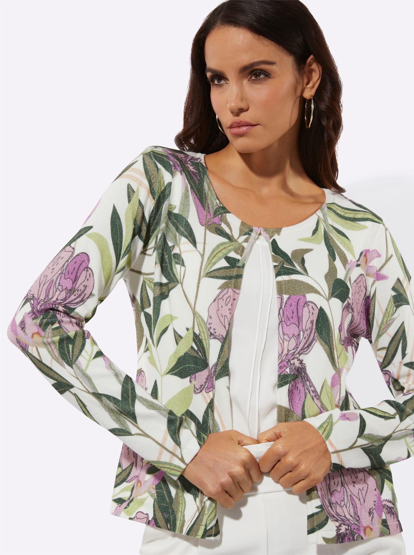 creation L Strickjacke