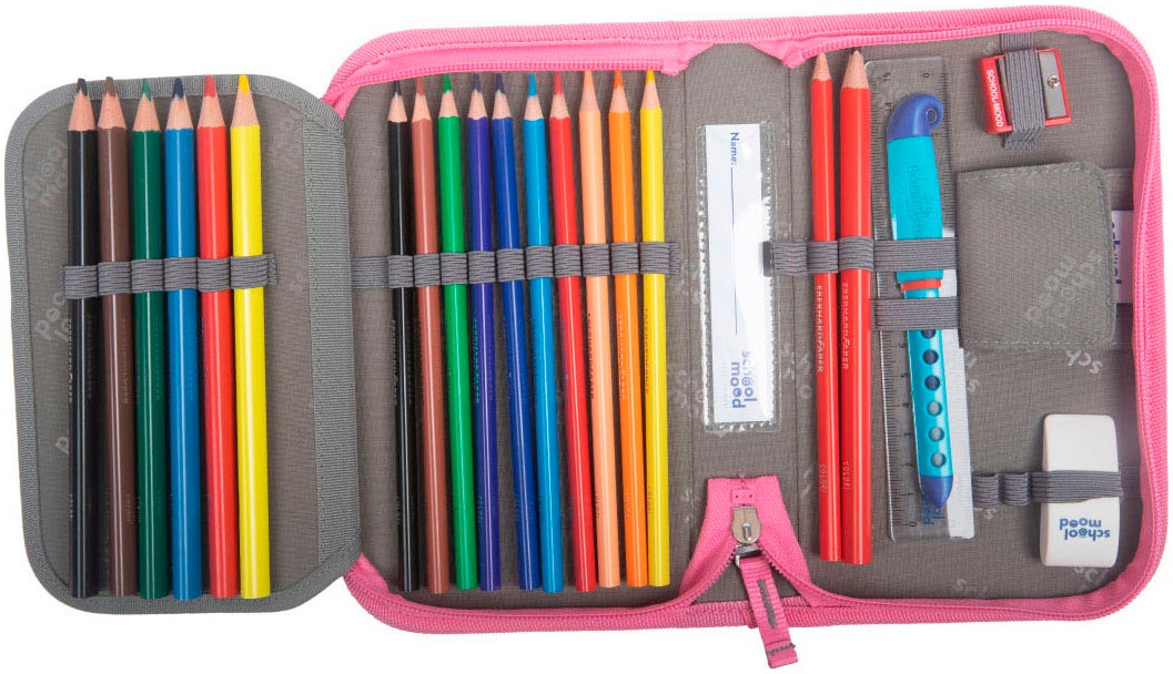 SCHOOL-MOOD® Schulranzen »Champion Maxx Pro« retroreflektierende Flächen mit LED-Patchy