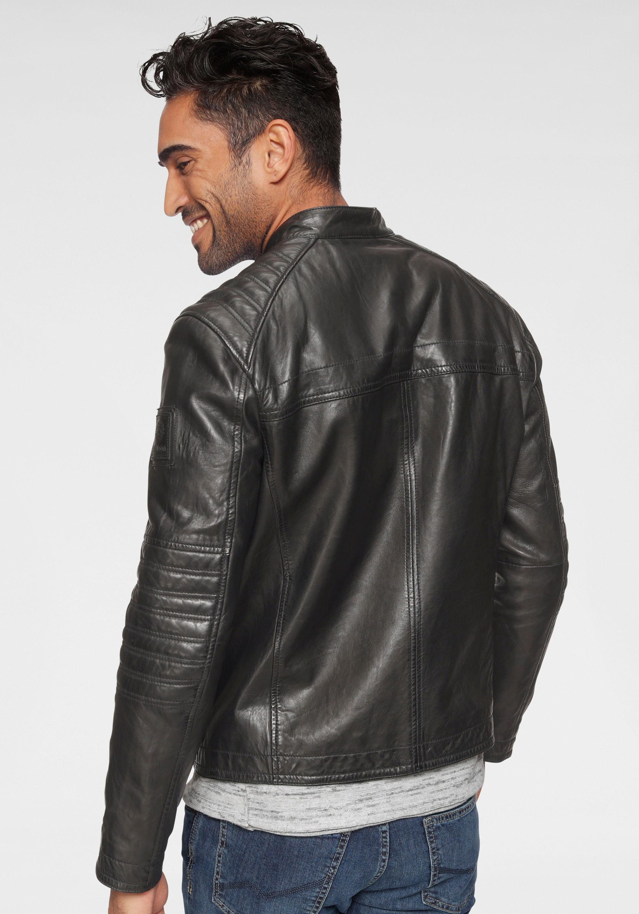 Strellson Lederjacke »Lamb Wellington«, Lammleder