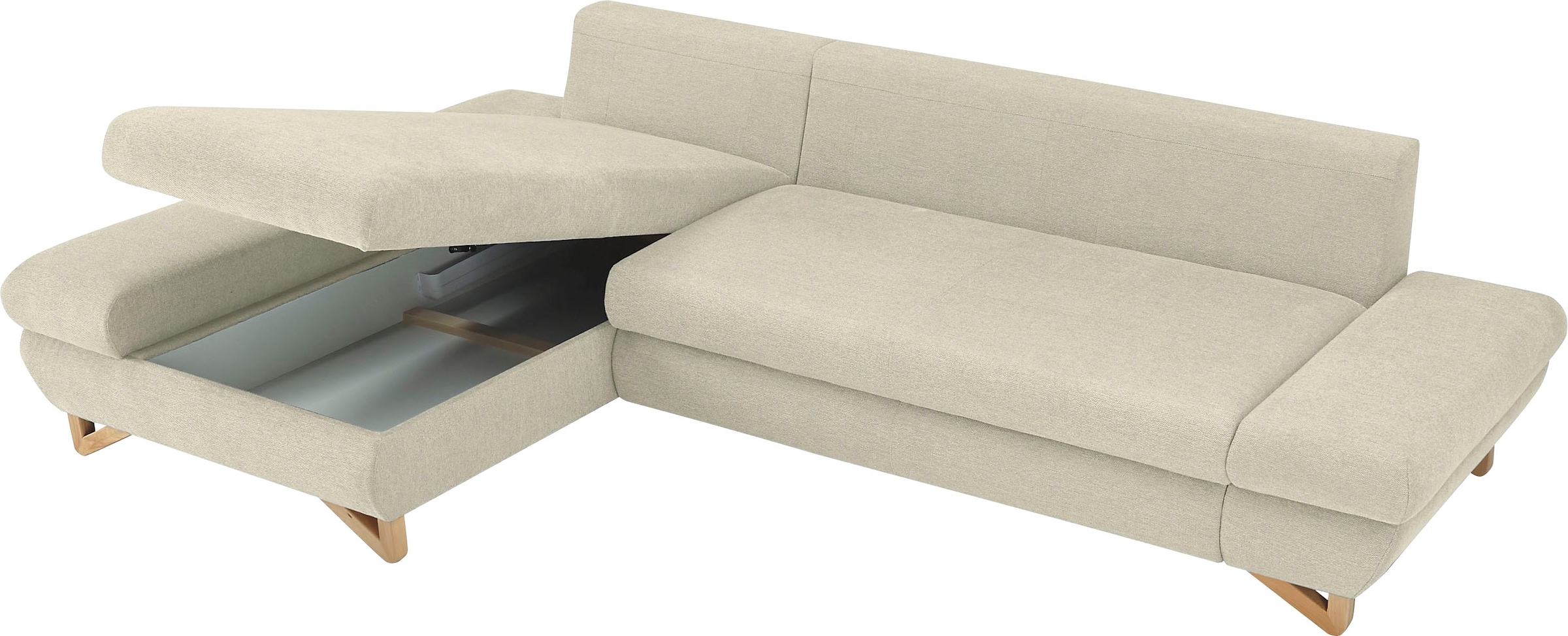 INOSIGN Schlafsofa »City/Giron«, komfortable Bettfunktion (Liegefläche 245 x 138 cm), sowie Bettkasten