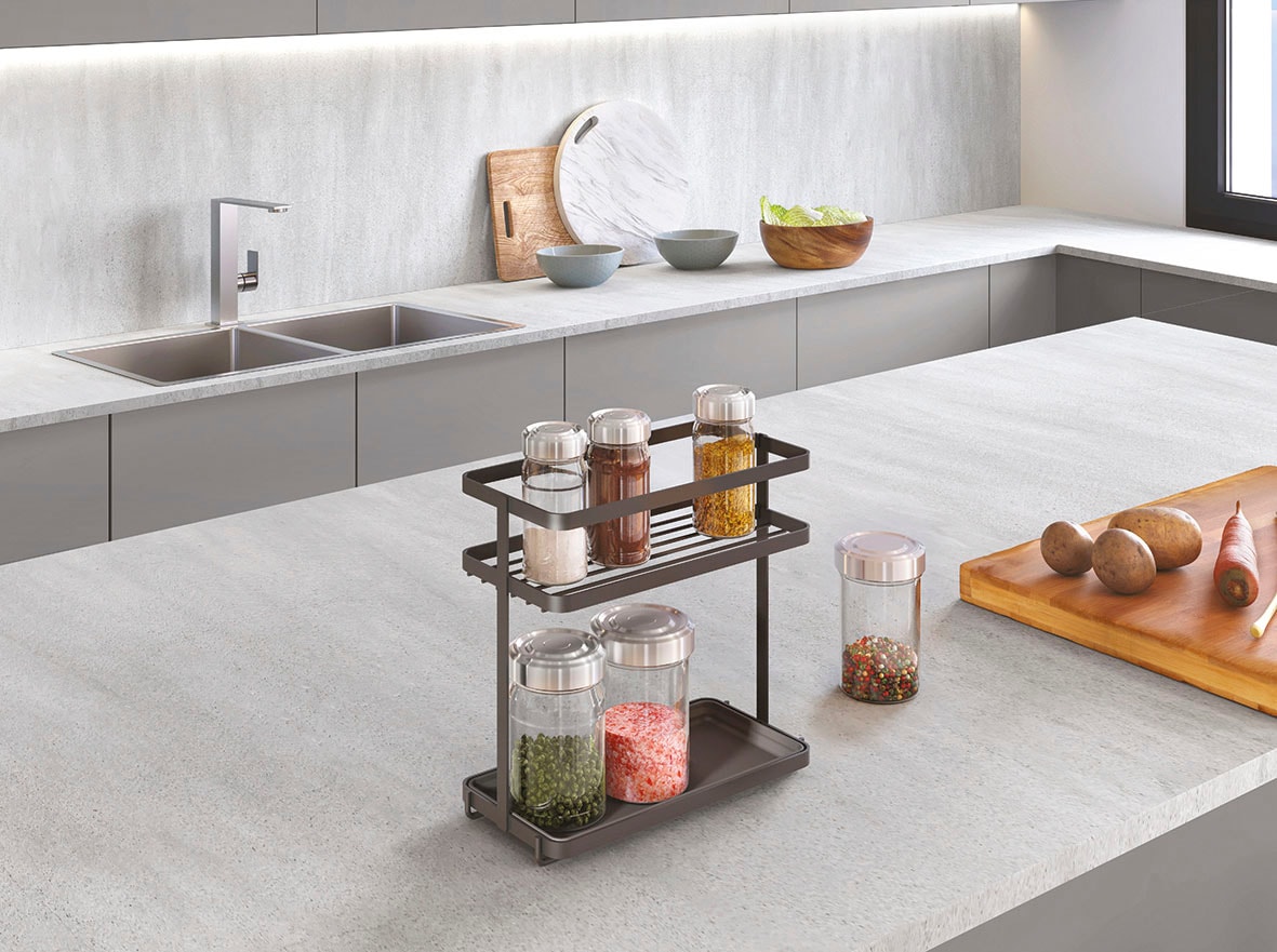 Metaltex Gewürzregal »Lva«, mit exclusiver TouchTherm® Beschichtung