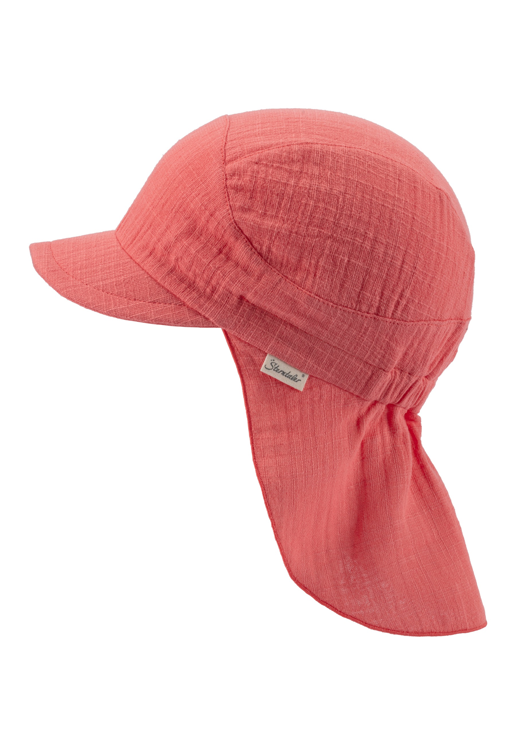 Sterntaler® Schirmmütze »Schirmmütze mit Nackenschutz einfarbig«